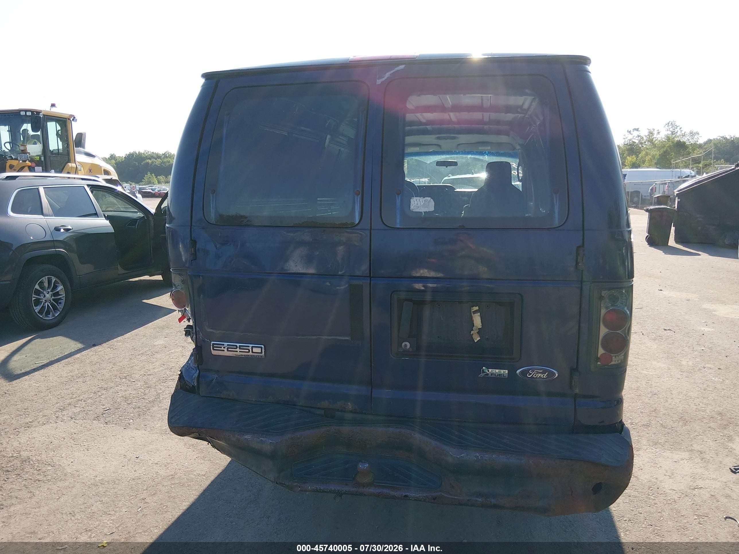 2010 Ford E-250 Commercial/recreational Синий vin: 1FTNS2EL7ADA94290