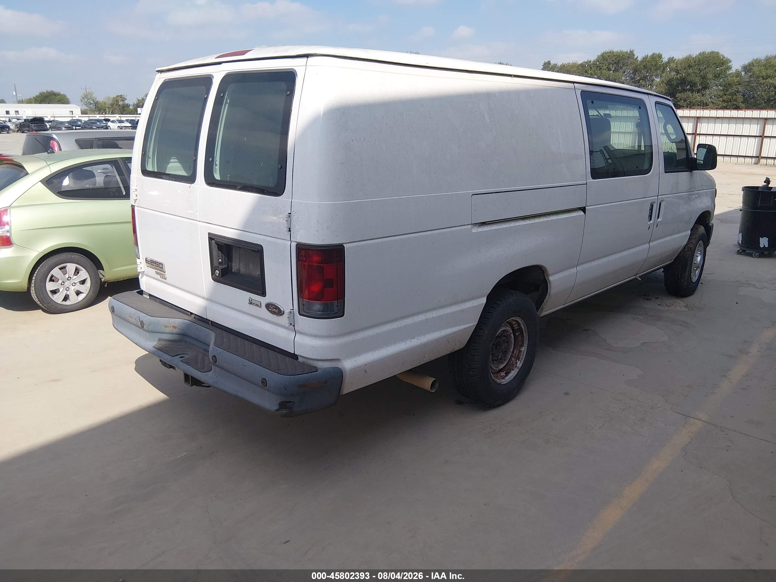 2012 Ford E-250 Commercial Белый vin: 1FTNS2EL9CDA53100