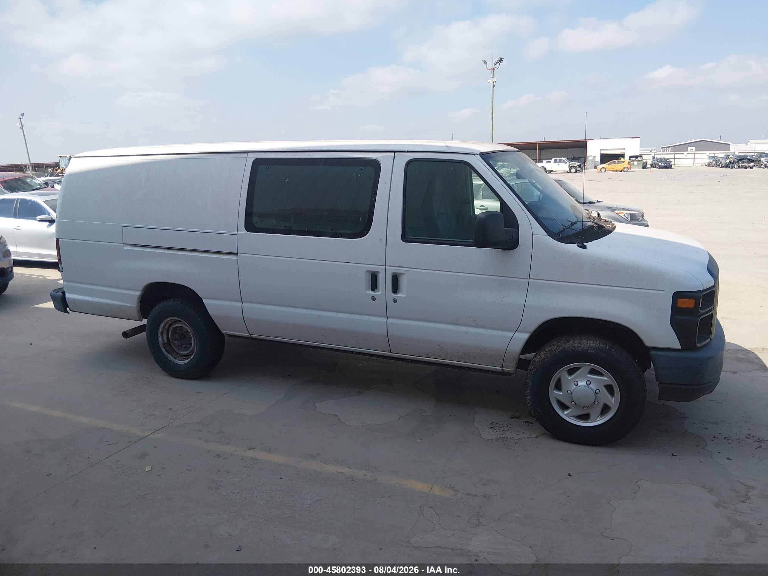 2012 Ford E-250 Commercial Белый vin: 1FTNS2EL9CDA53100