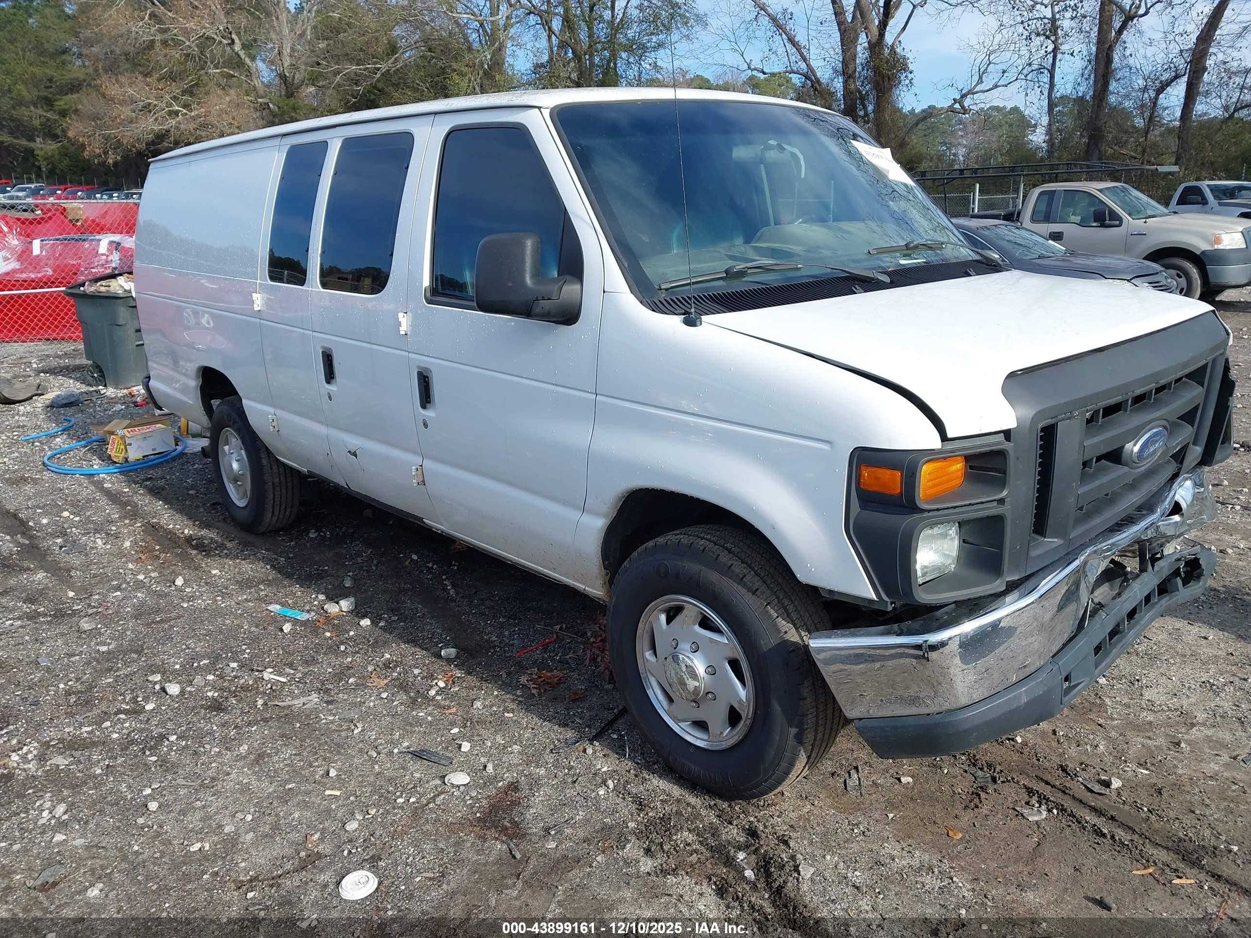 2010 Ford E-250 Commercial/recreational White vin: 1FTNS2ELXADA46699