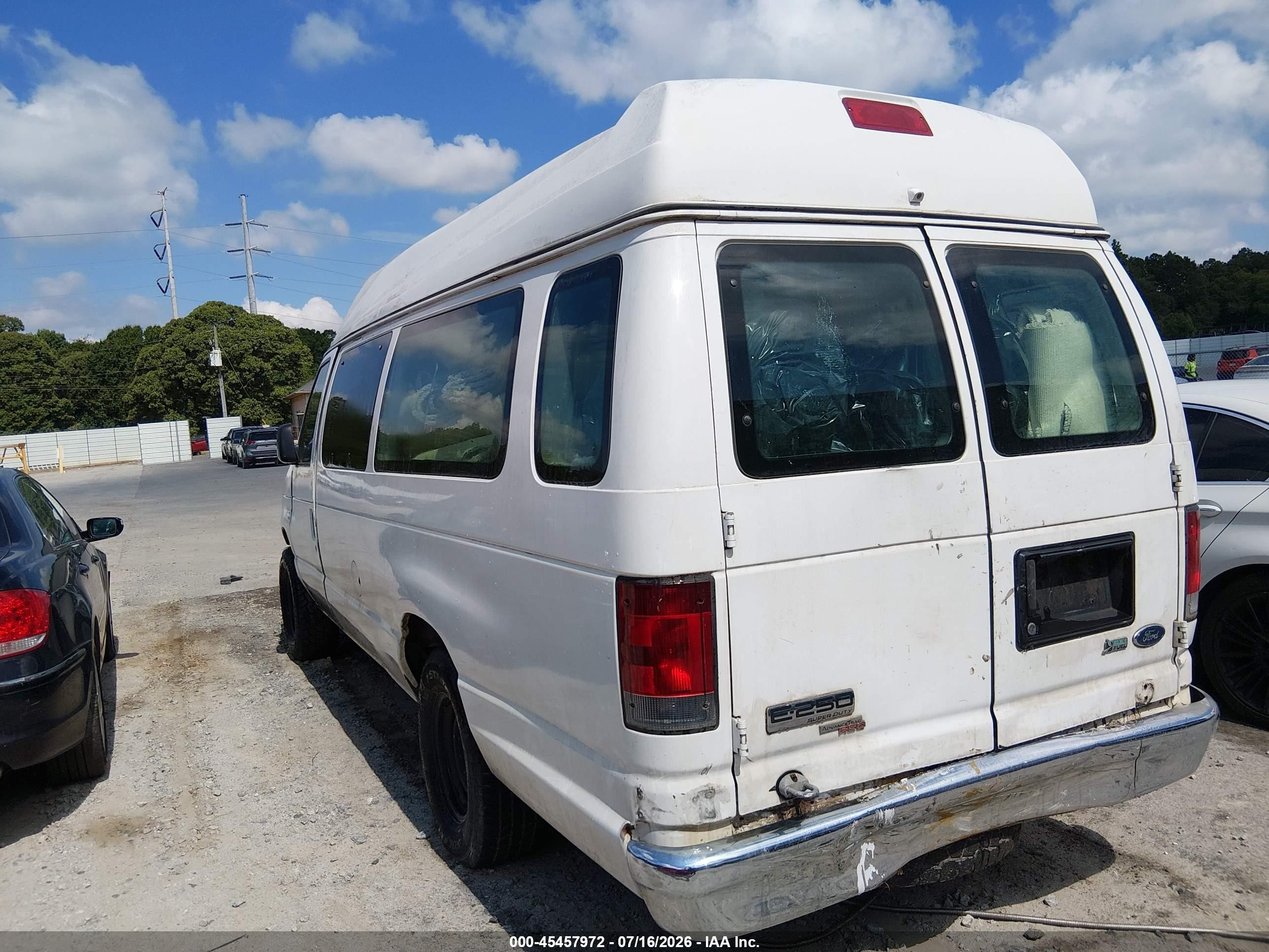 2012 Ford E-250 Commercial Белый vin: 1FTNS2EW4CDB18316
