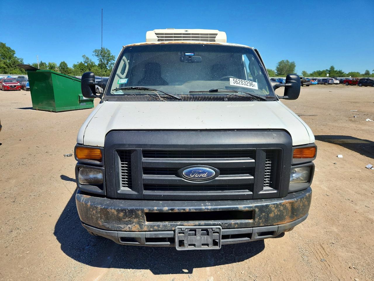 2013 Ford Econoline E250 Van White vin: 1FTNS2EW4DDB25235