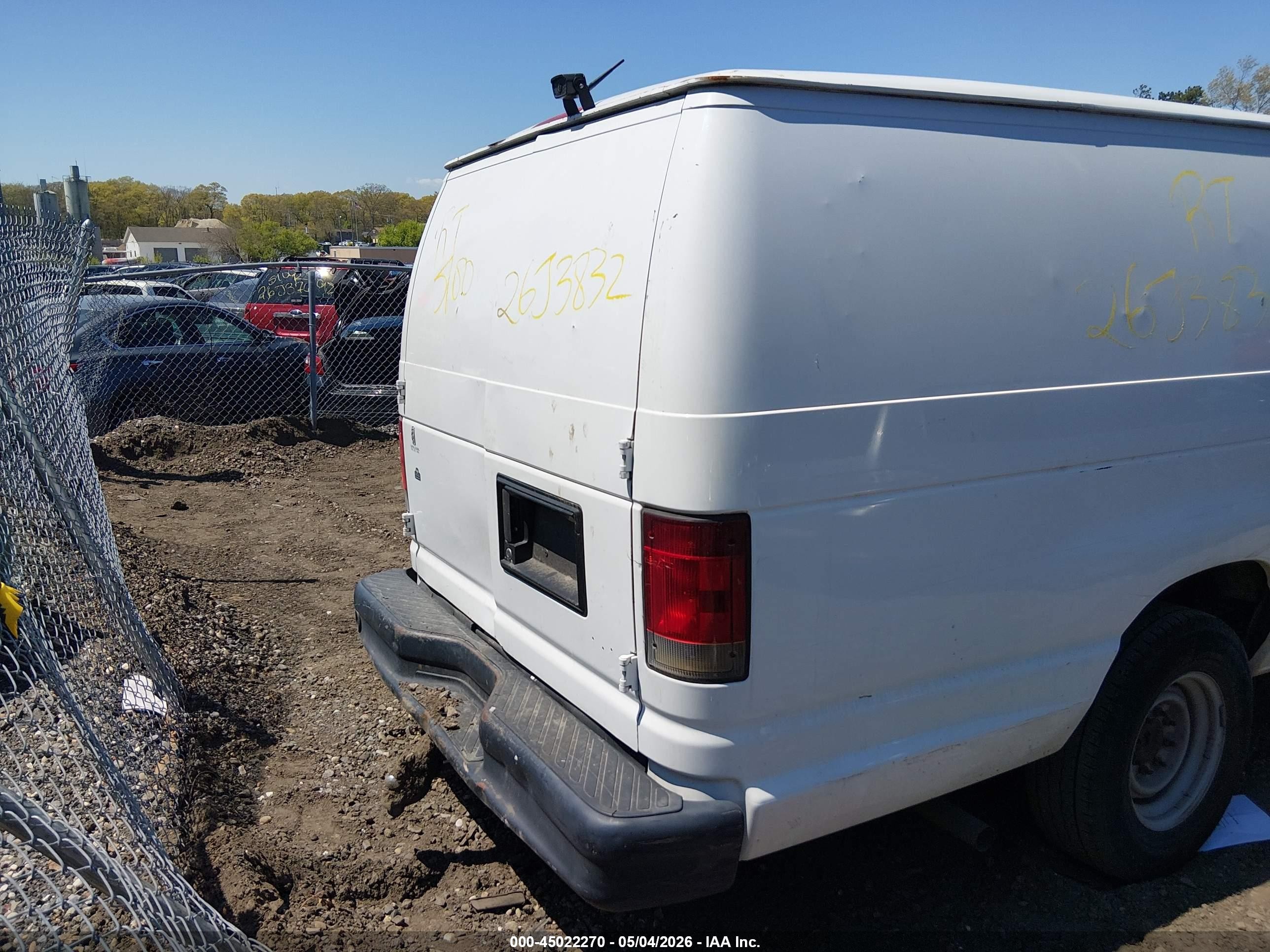2013 Ford E-250 Commercial White vin: 1FTNS2EW4DDB29107
