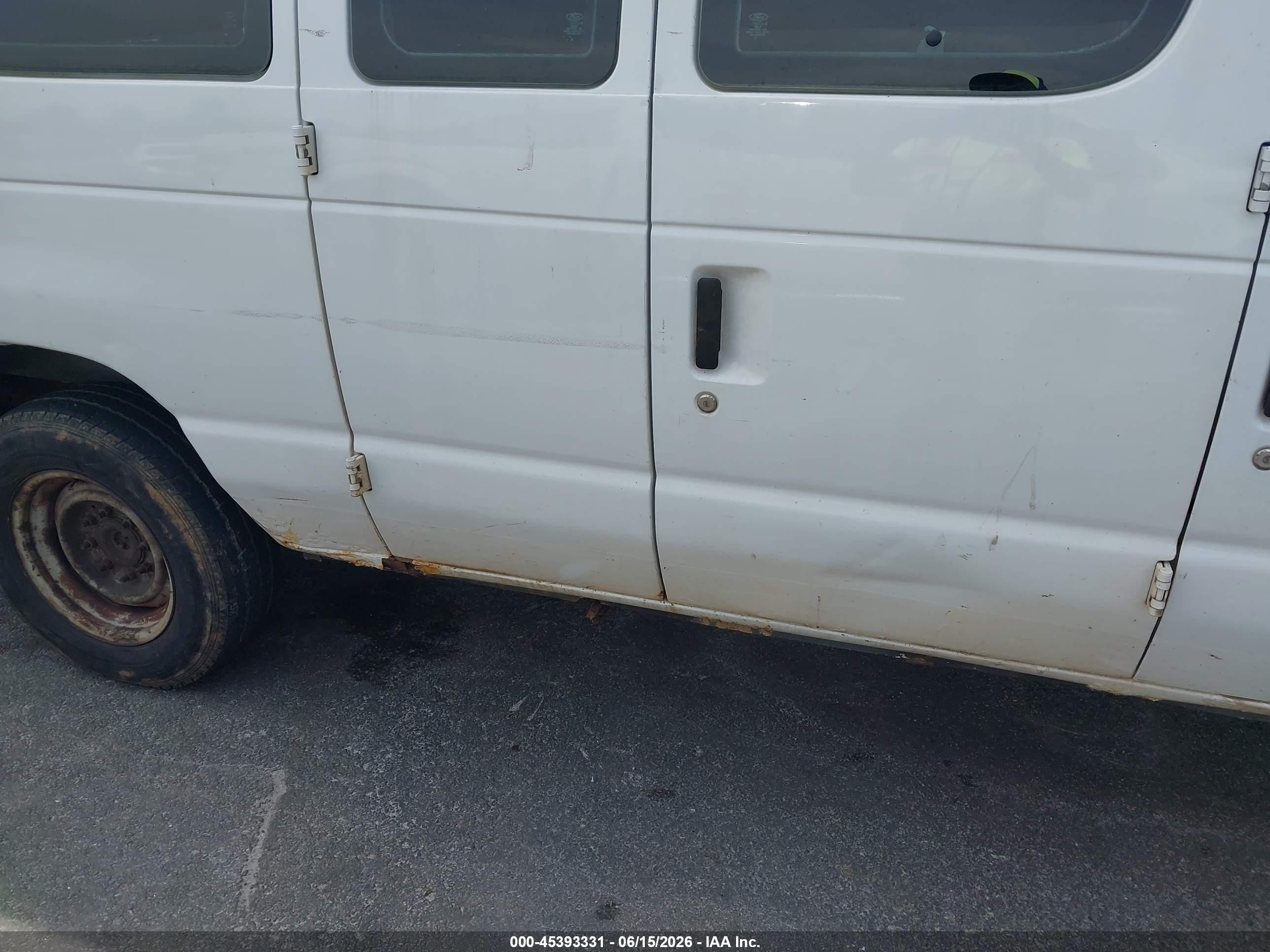 2014 Ford E-250 Commercial White vin: 1FTNS2EW4EDA65250