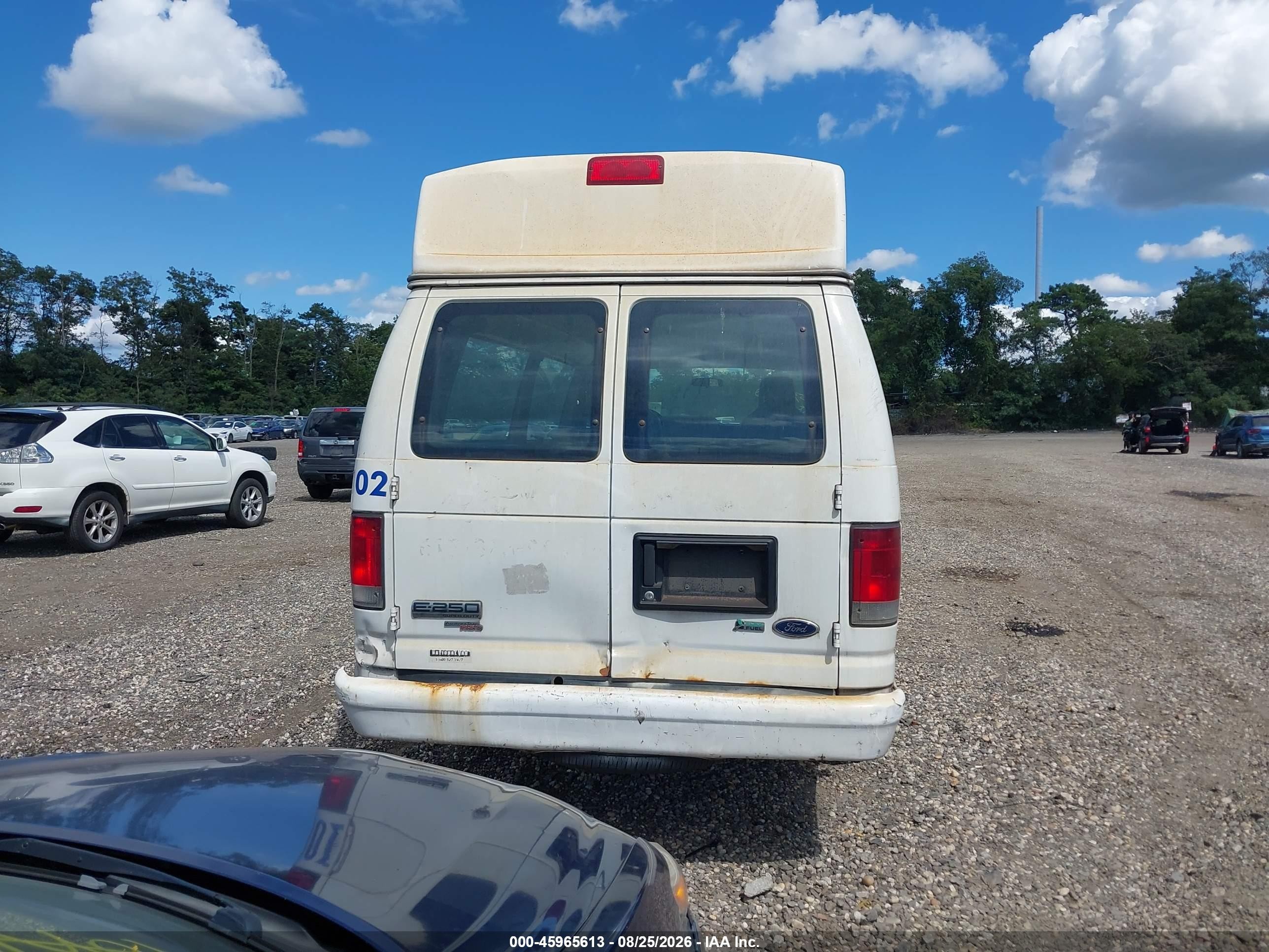 2013 Ford E-250 Commercial White vin: 1FTNS2EW6DDB22112