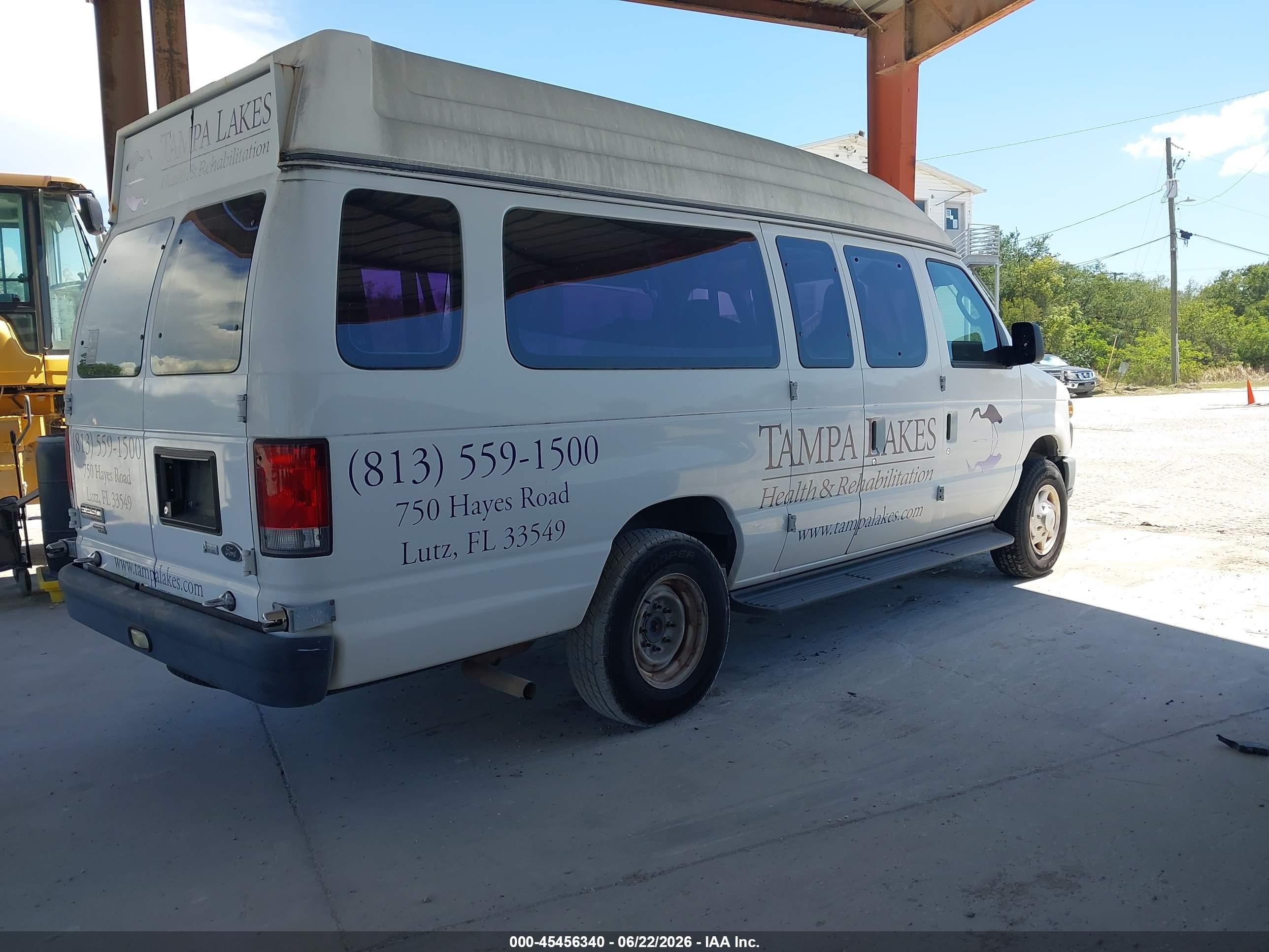 2014 Ford E-250 Commercial/recreational Белый vin: 1FTNS2EW6EDA59546