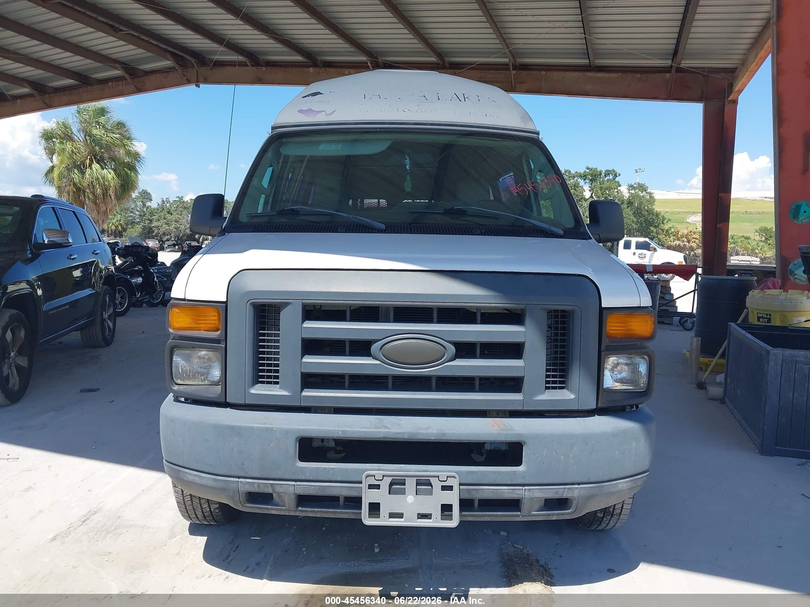 2014 Ford E-250 Commercial/recreational Белый vin: 1FTNS2EW6EDA59546