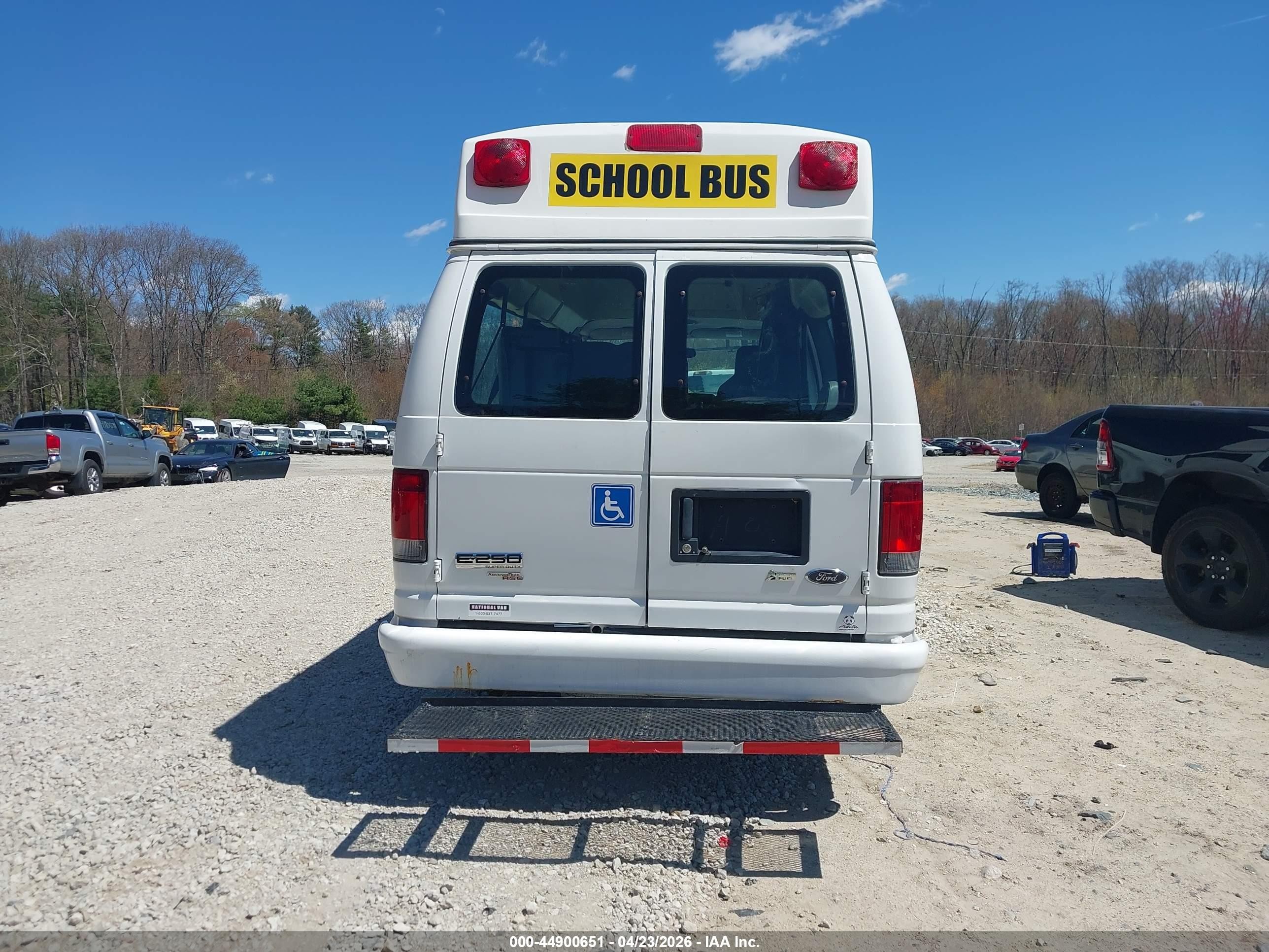 2012 Ford E-250 Commercial White vin: 1FTNS2EW8CDA86616