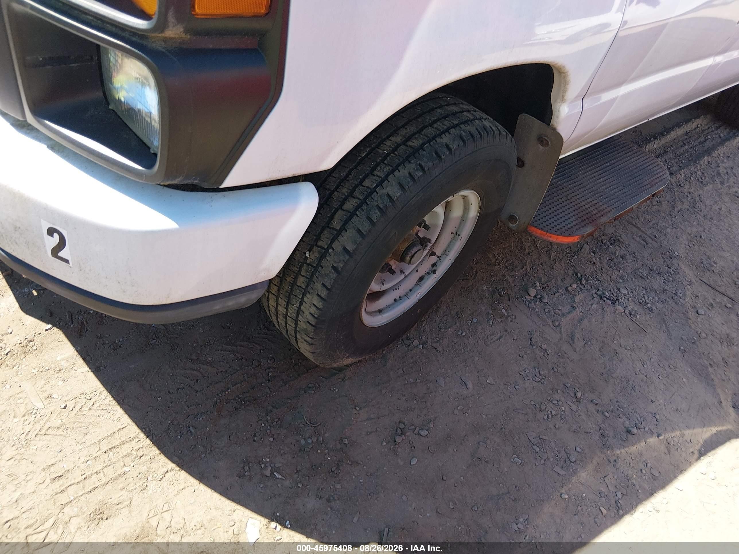 2014 Ford E-250 Commercial White vin: 1FTNS2EW8EDB19407