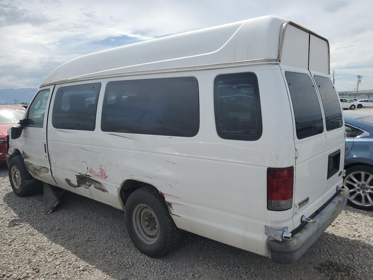 2010 Ford Econoline E250 Van White vin: 1FTNS2EW9ADA86394