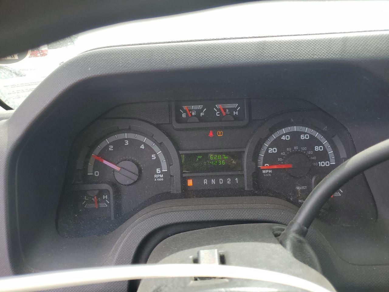 2010 Ford Econoline E250 Van White vin: 1FTNS2EW9ADA86394