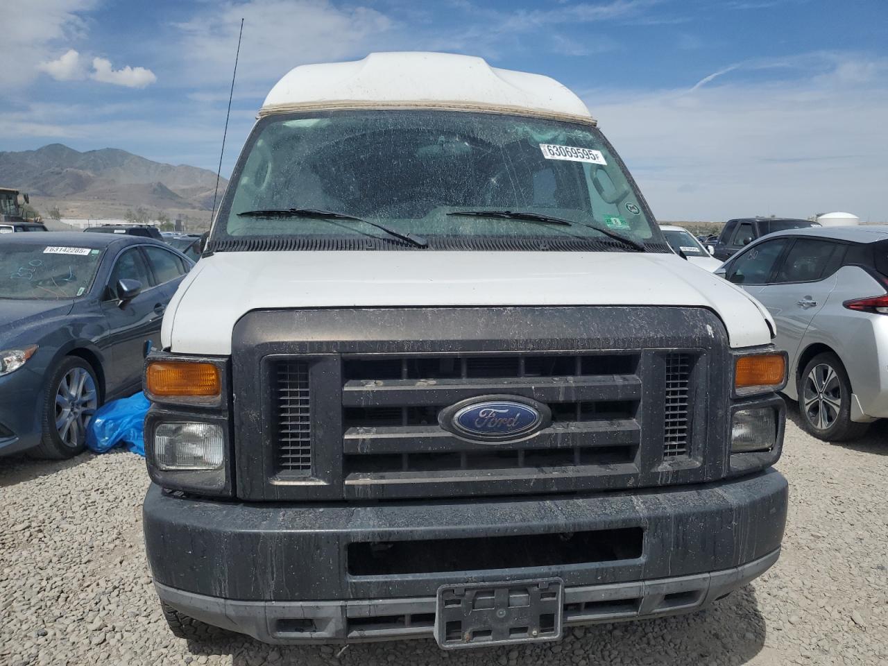 2010 Ford Econoline E250 Van White vin: 1FTNS2EW9ADA86394
