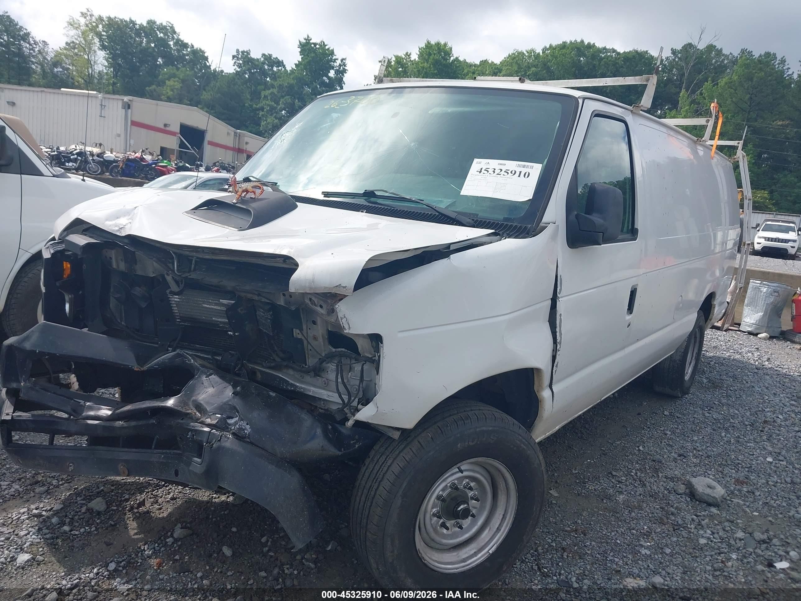 2012 Ford E-250 Commercial White vin: 1FTNS2EW9CDA04537