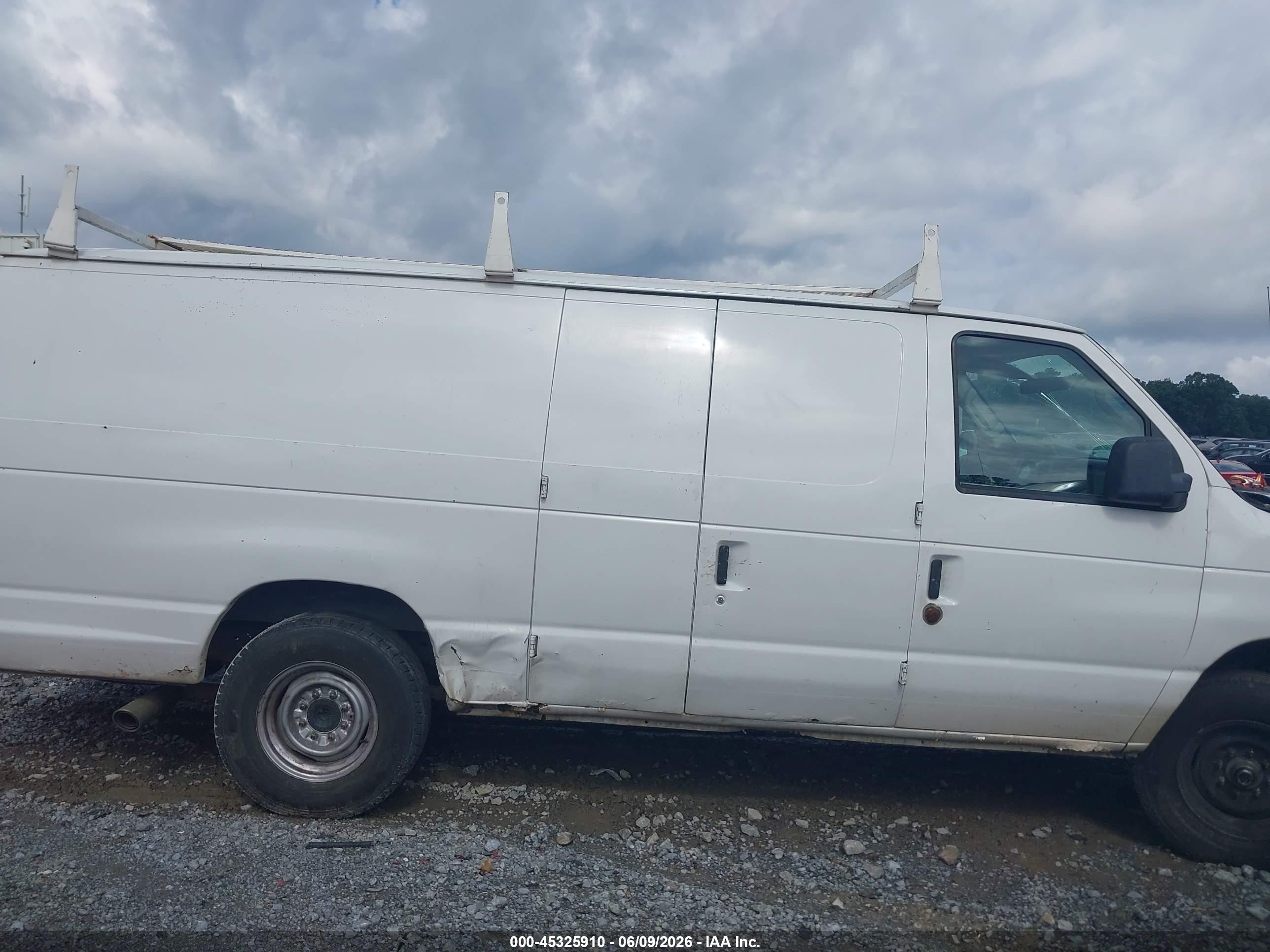2012 Ford E-250 Commercial White vin: 1FTNS2EW9CDA04537