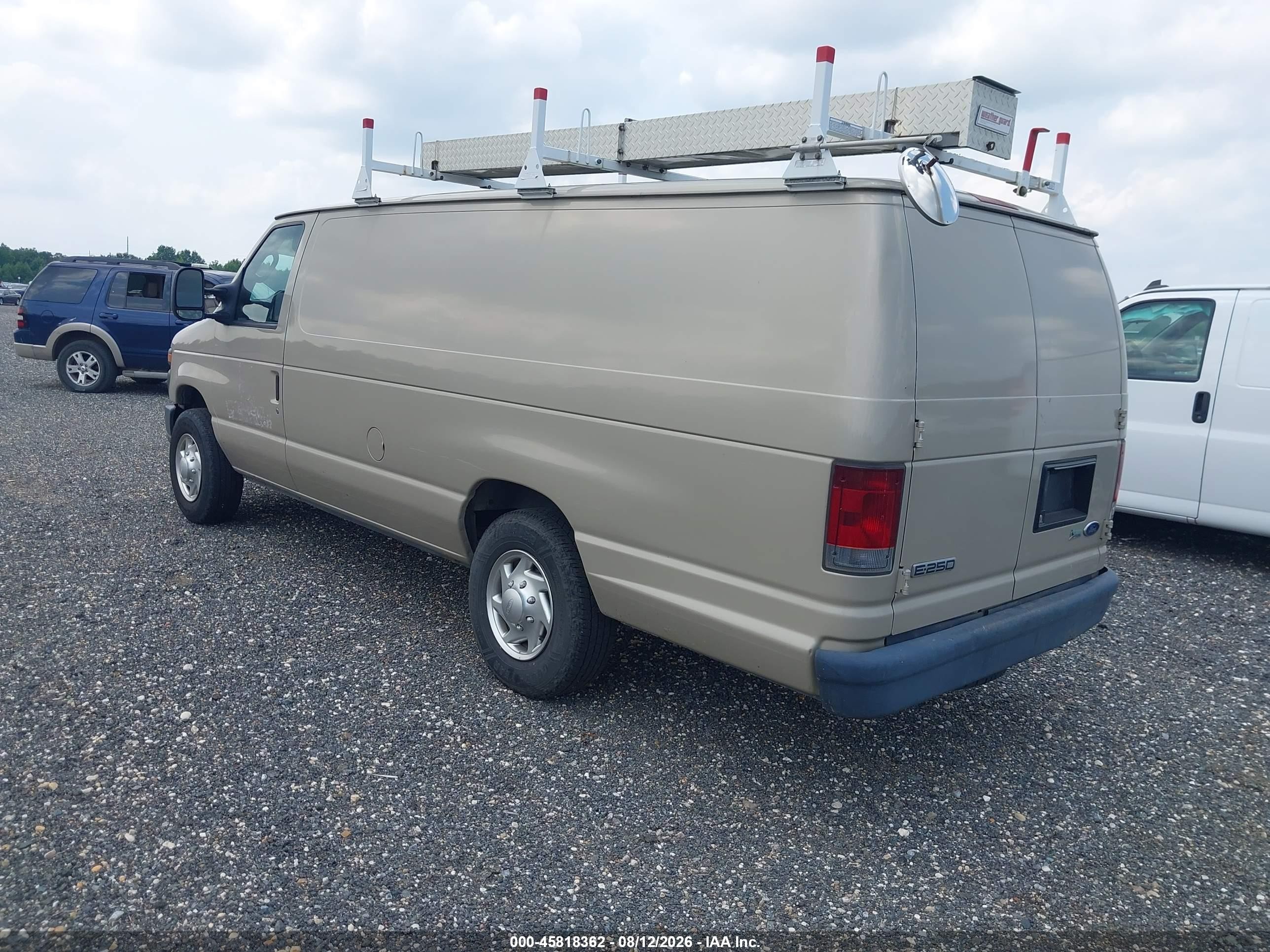 2010 Ford E-250 Commercial/recreational Beige vin: 1FTNS2EWXADA30836