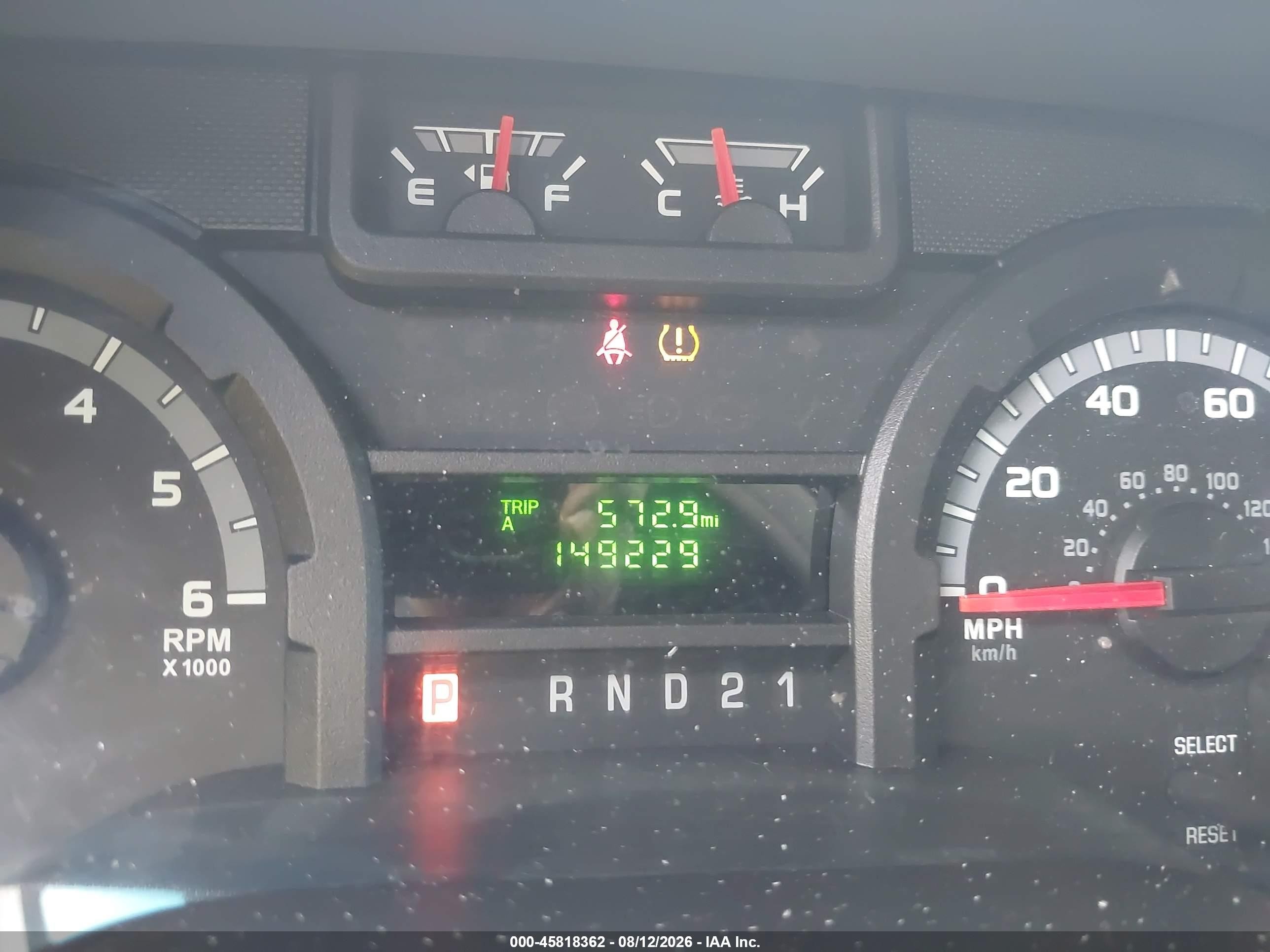 2010 Ford E-250 Commercial/recreational Beige vin: 1FTNS2EWXADA30836