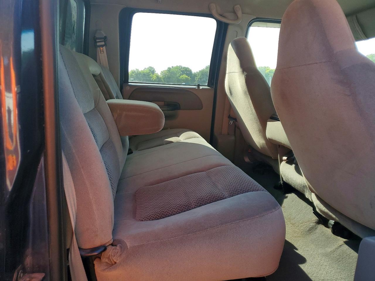 2001 Ford F250 Super Duty Blue vin: 1FTNW20F21ED60847