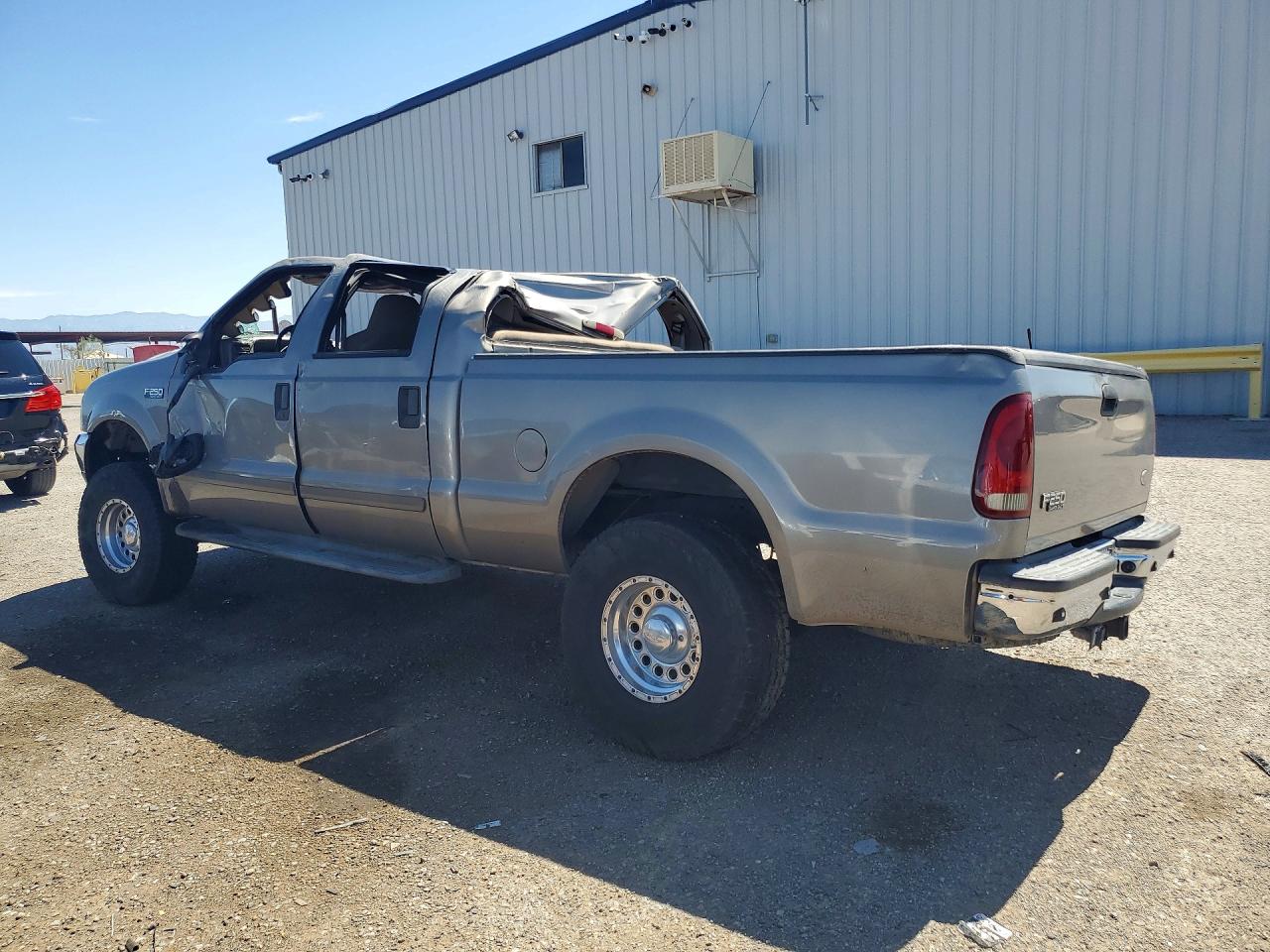 2002 Ford F250 Super Duty Brown vin: 1FTNW20F22EC74407