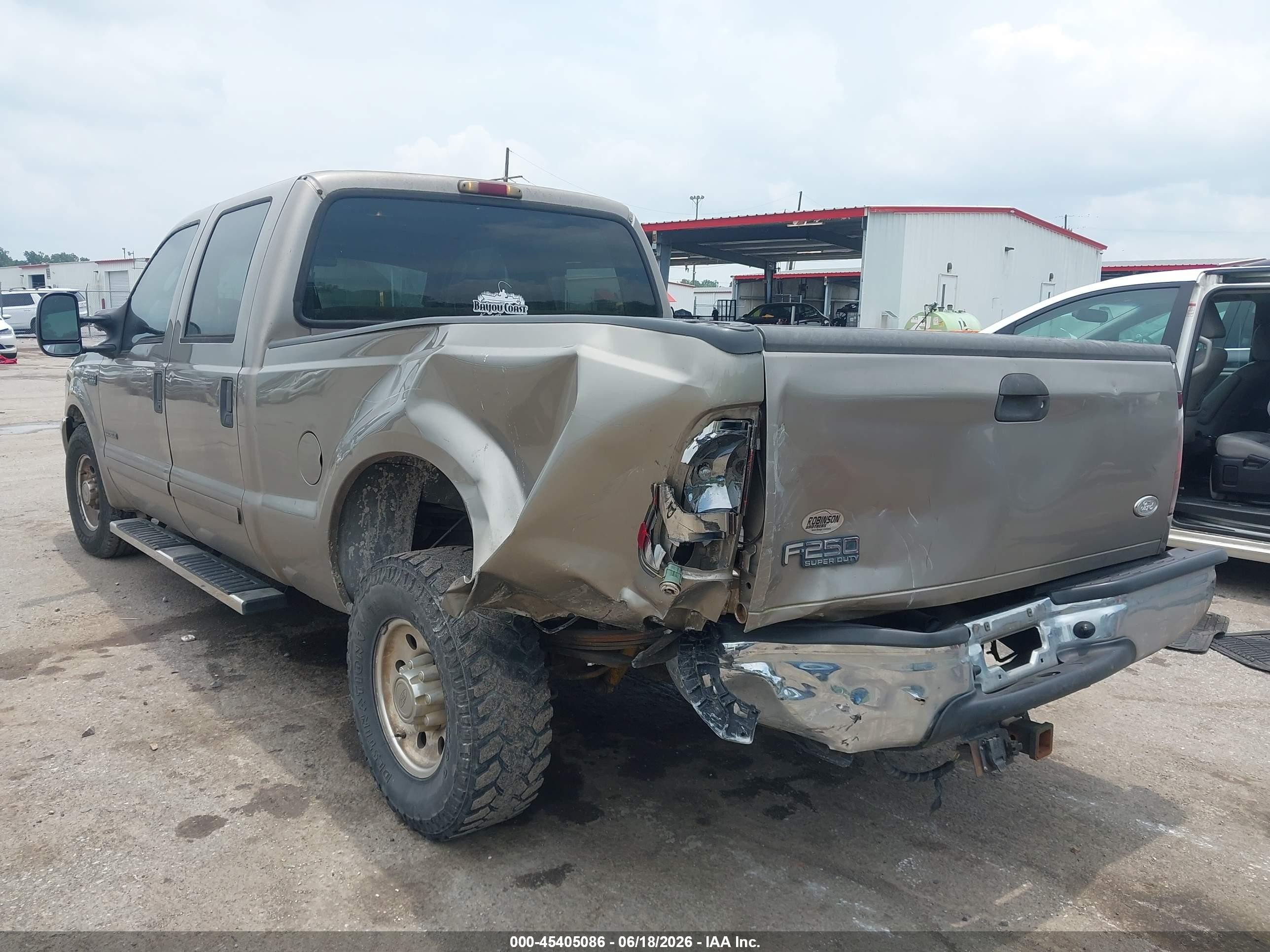 2003 Ford F-250 Lariat/xl/xlt Tan vin: 1FTNW20F43EA39735