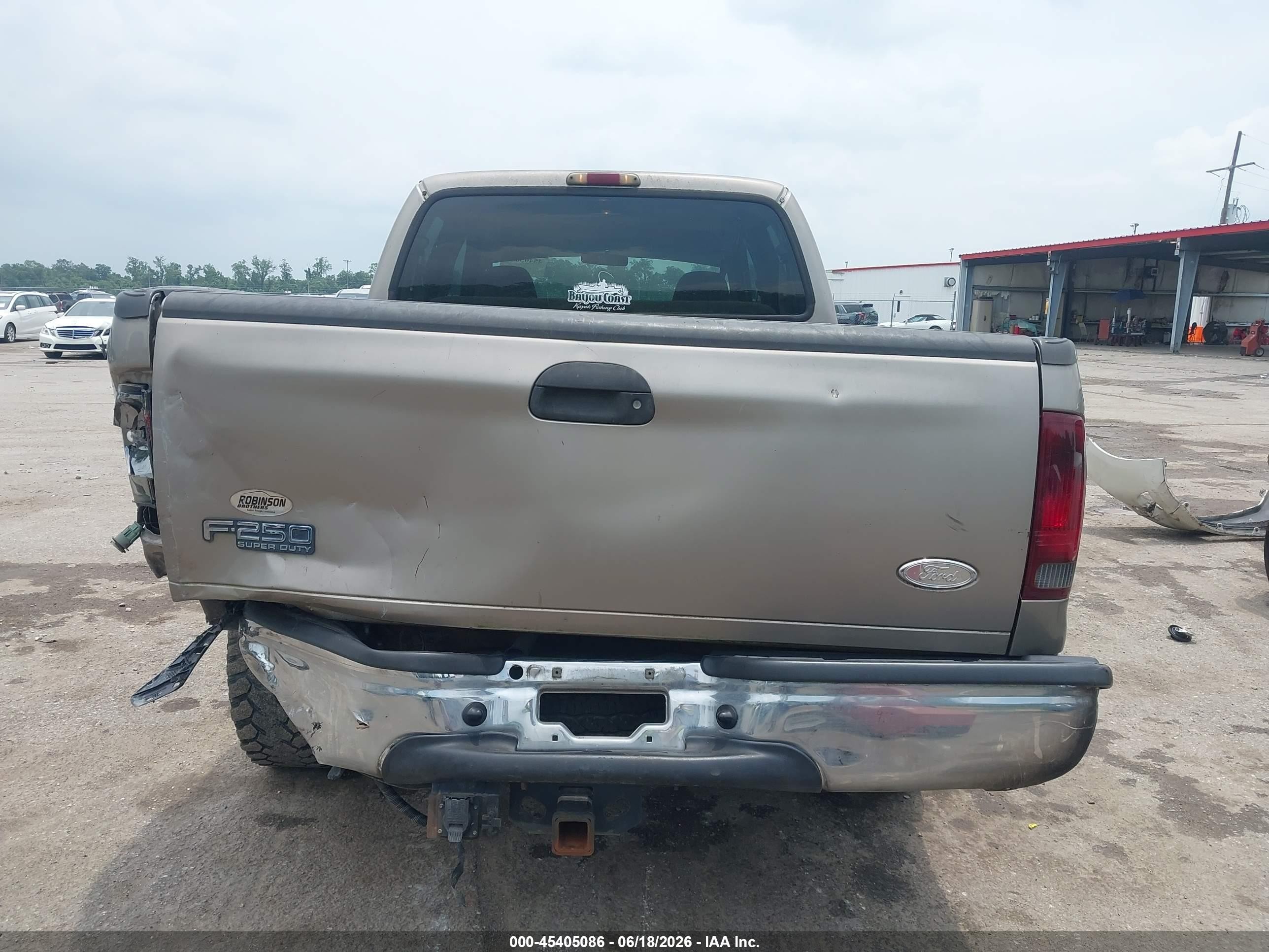 2003 Ford F-250 Lariat/xl/xlt Tan vin: 1FTNW20F43EA39735