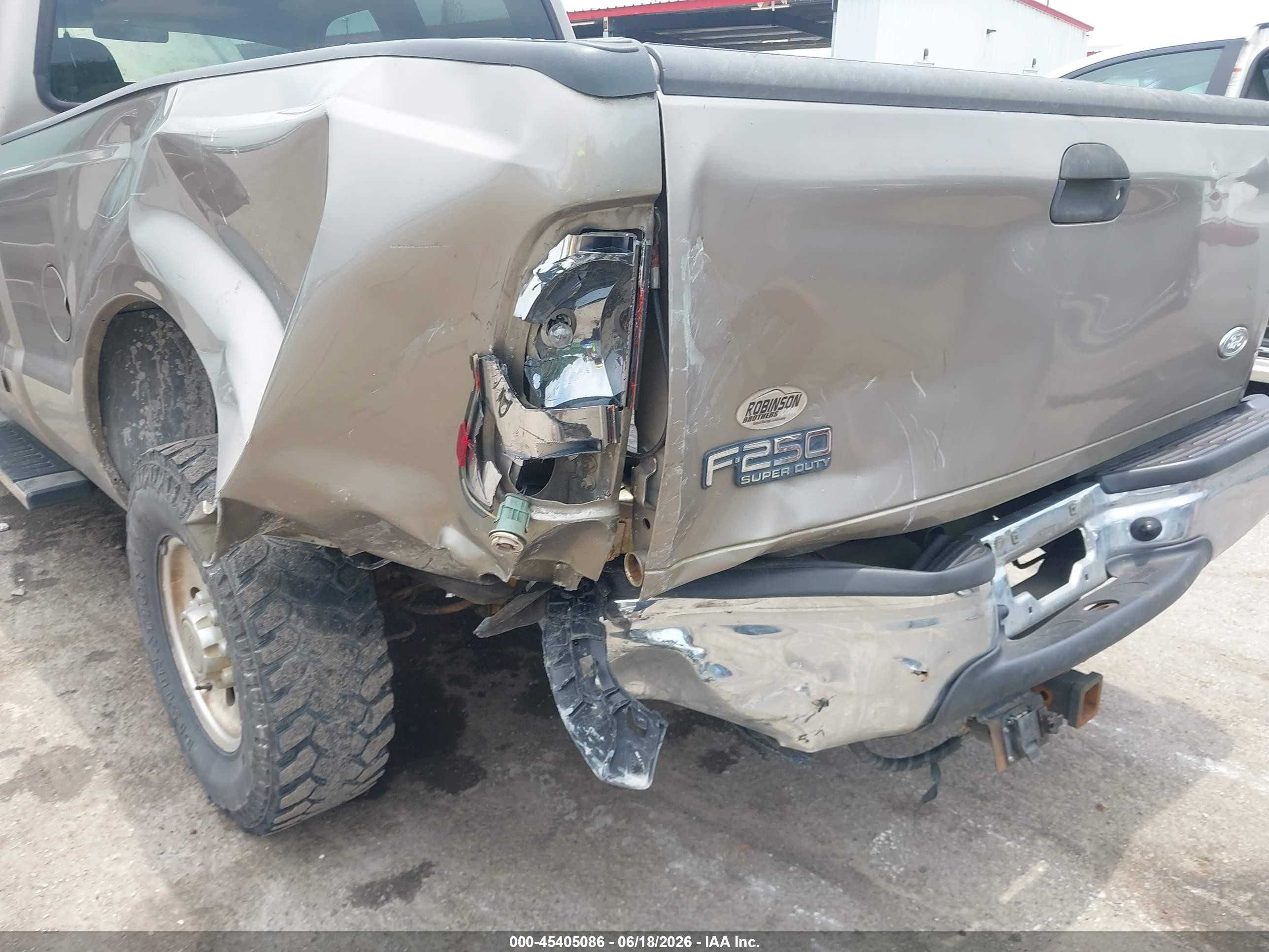 2003 Ford F-250 Lariat/xl/xlt Tan vin: 1FTNW20F43EA39735