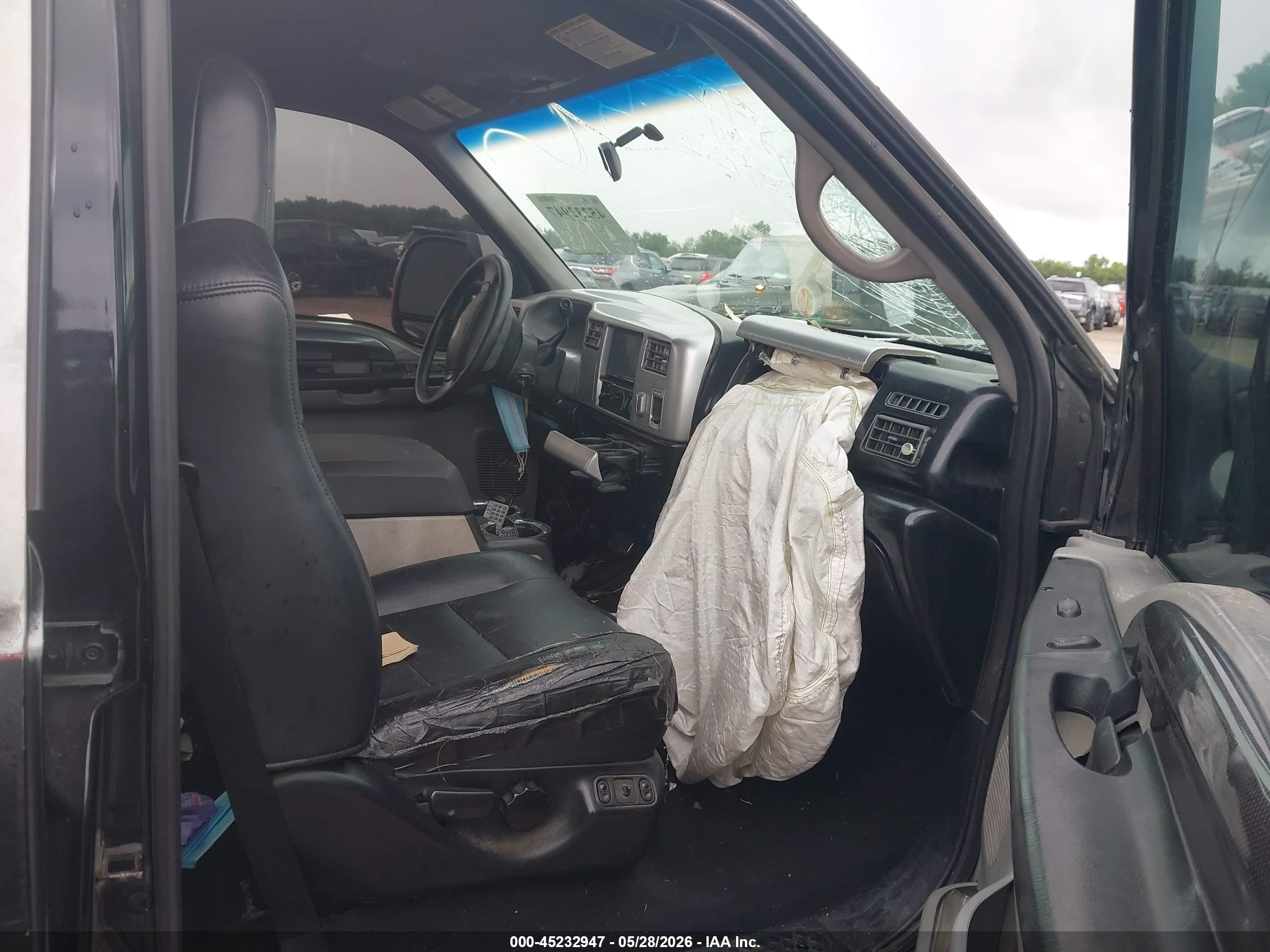2000 Ford F-250 Lariat/xl/xlt Black vin: 1FTNW20F4YED03804