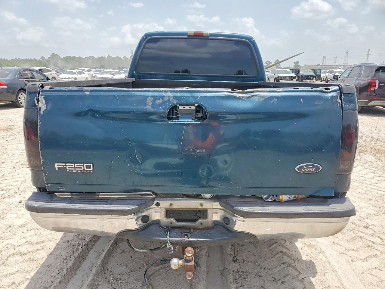 1999 Ford F250 Super Duty Blue vin: 1FTNW20F6XED24765