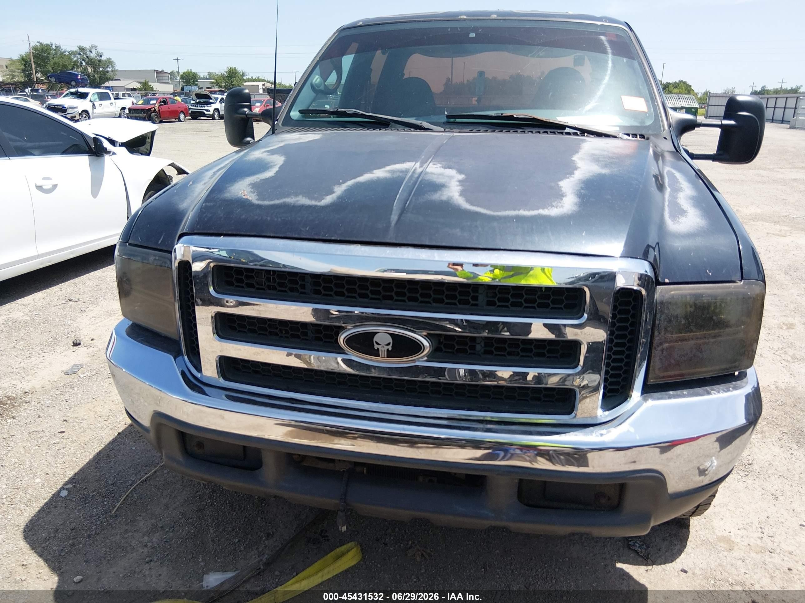 1999 Ford F-250 Lariat/xl/xlt Blue vin: 1FTNW20F8XEE99213