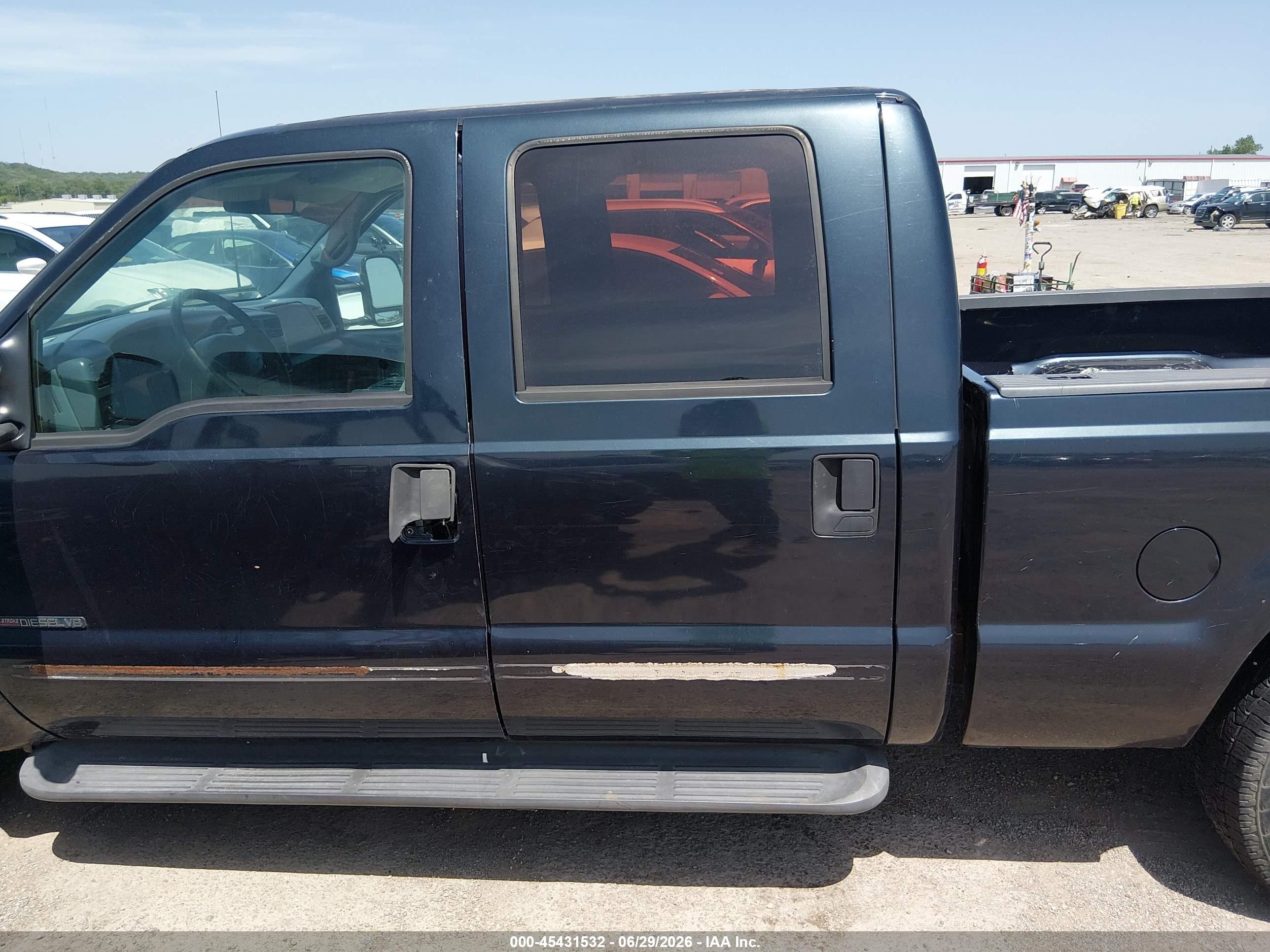1999 Ford F-250 Lariat/xl/xlt Blue vin: 1FTNW20F8XEE99213