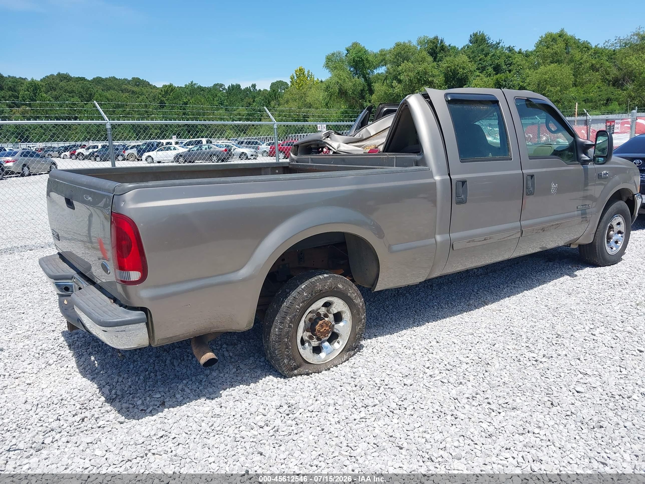 2002 Ford F-250   Gold vin: 1FTNW20F92ED54089