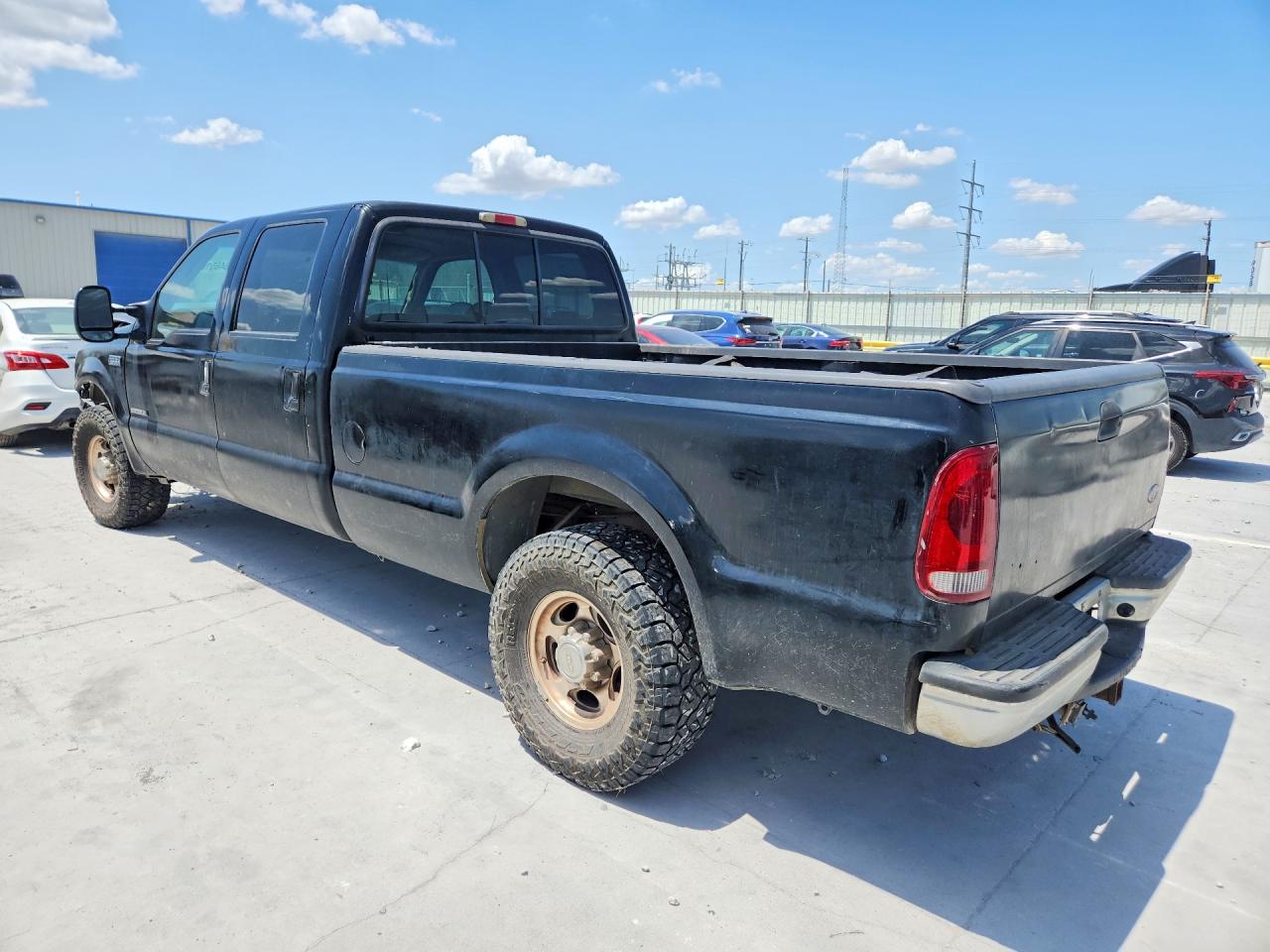 2001 Ford F250 Super Duty Black vin: 1FTNW20FX1EB22714