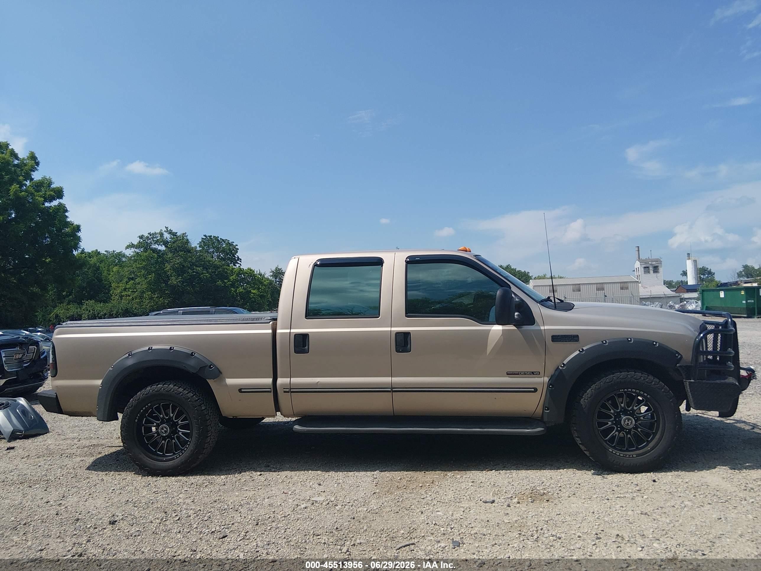 1999 Ford F-250 Lariat/xl/xlt Золотой vin: 1FTNW20FXXEC96016