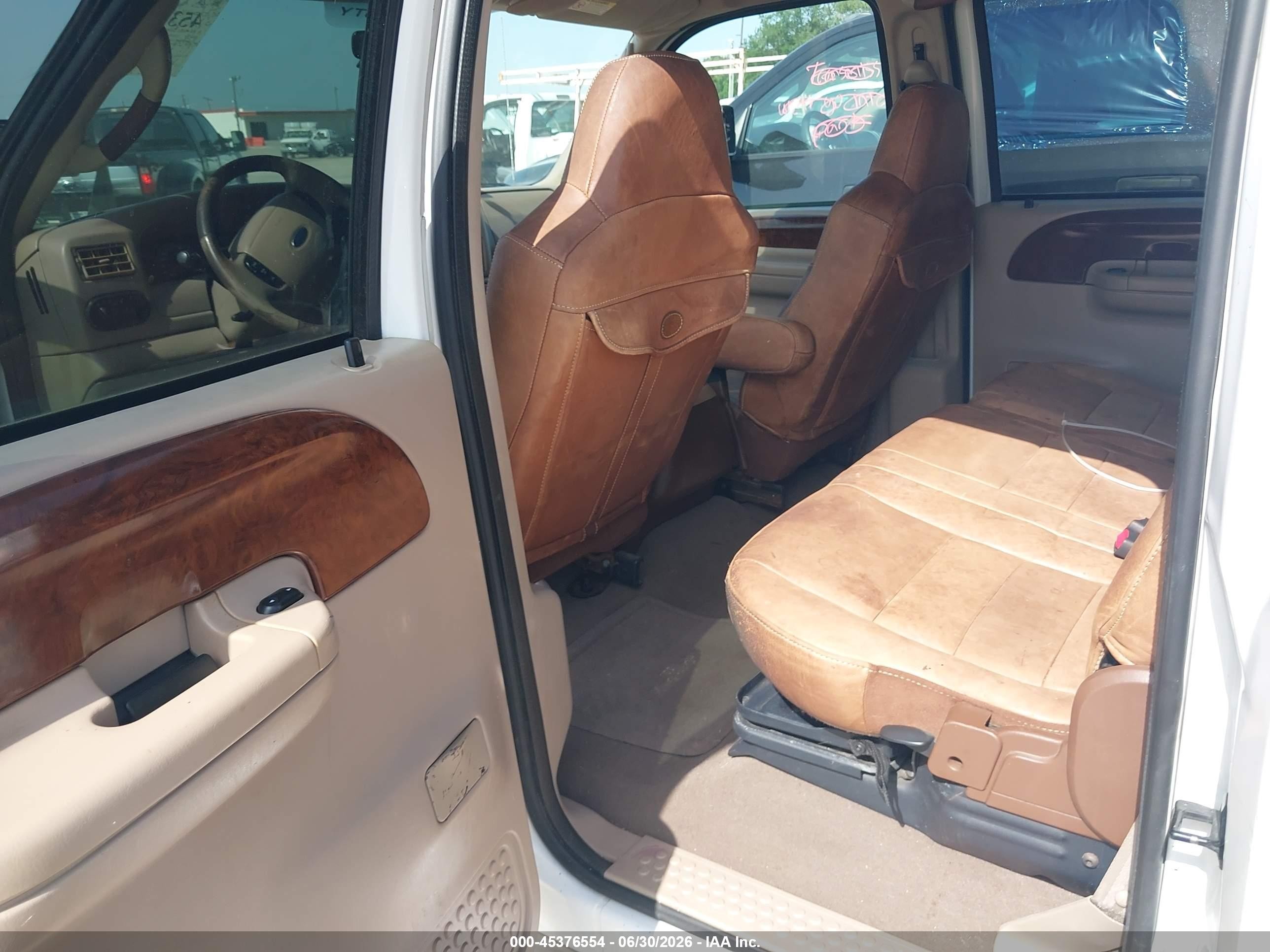 2004 Ford F-250 Lariat/xl/xlt White vin: 1FTNW20L14EB94394