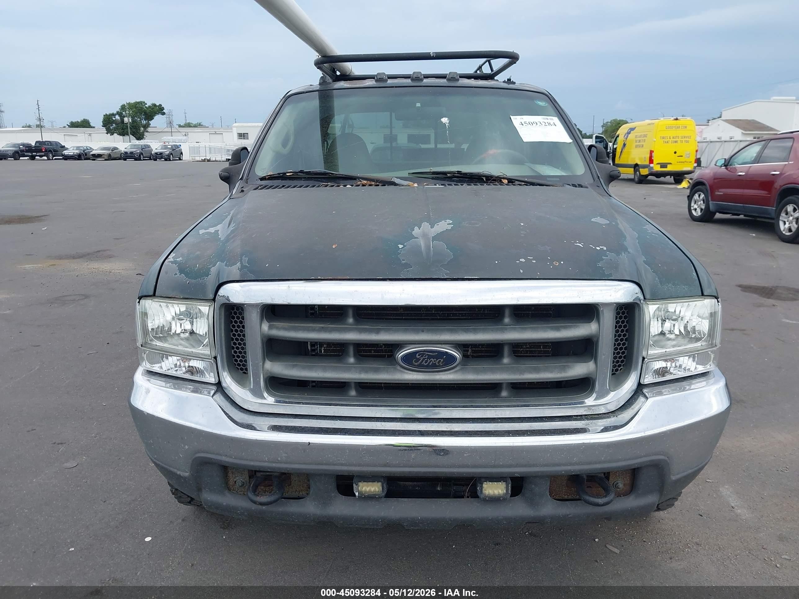 2000 Ford F-250 Lariat/xl/xlt Зеленый vin: 1FTNW20L3YEC84720