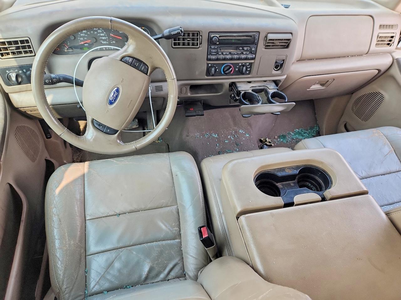 2003 Ford F250 Super Duty White vin: 1FTNW20L63ED22871