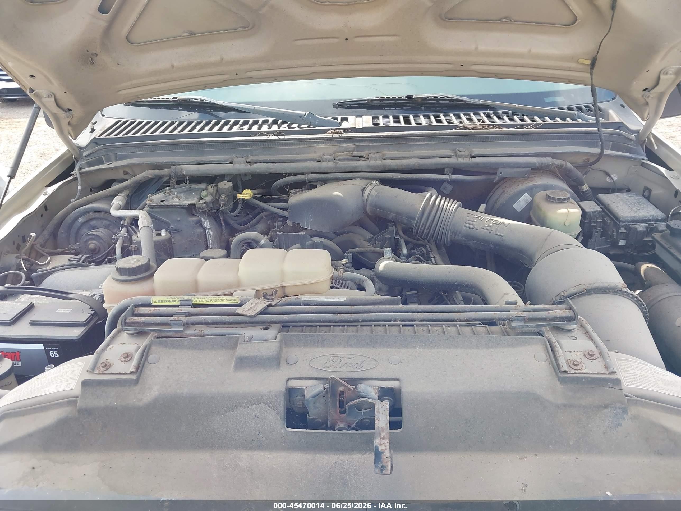 2000 Ford F-250 Lariat/xl/xlt Beige vin: 1FTNW20L6YED90448