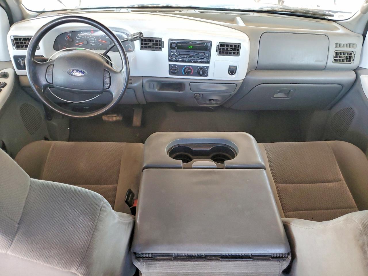 2003 Ford F250 Super Duty White vin: 1FTNW20L83ED49490