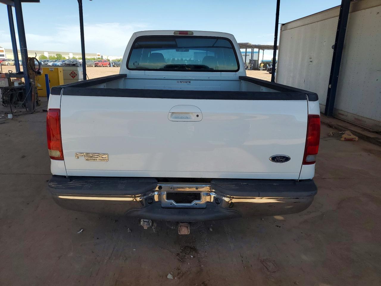 2003 Ford F250 Super Duty White vin: 1FTNW20L83ED49490