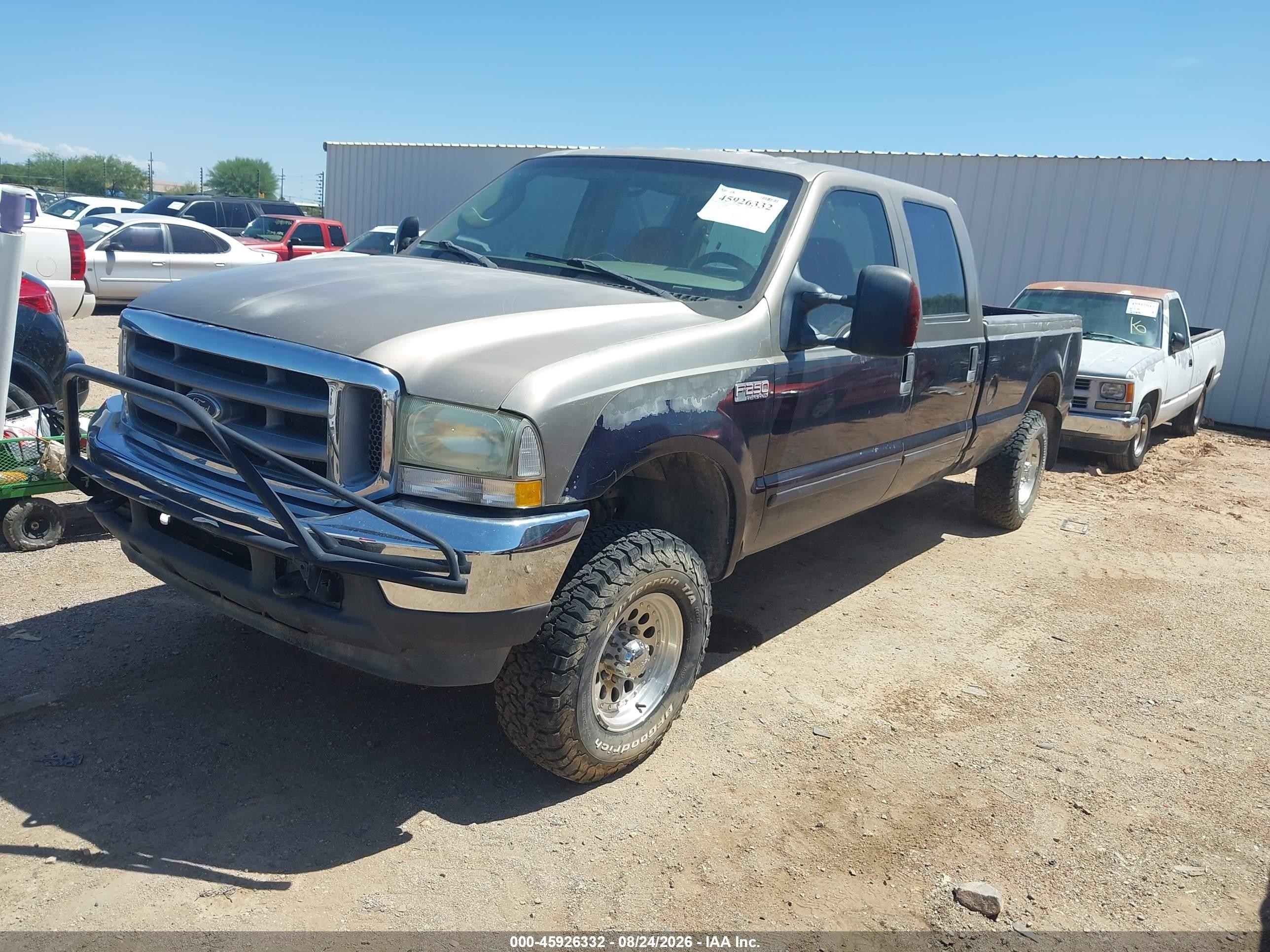 2003 Ford F-250 King Ranch/lariat/xl/xlt Dark Blue vin: 1FTNW20LX3ED19164