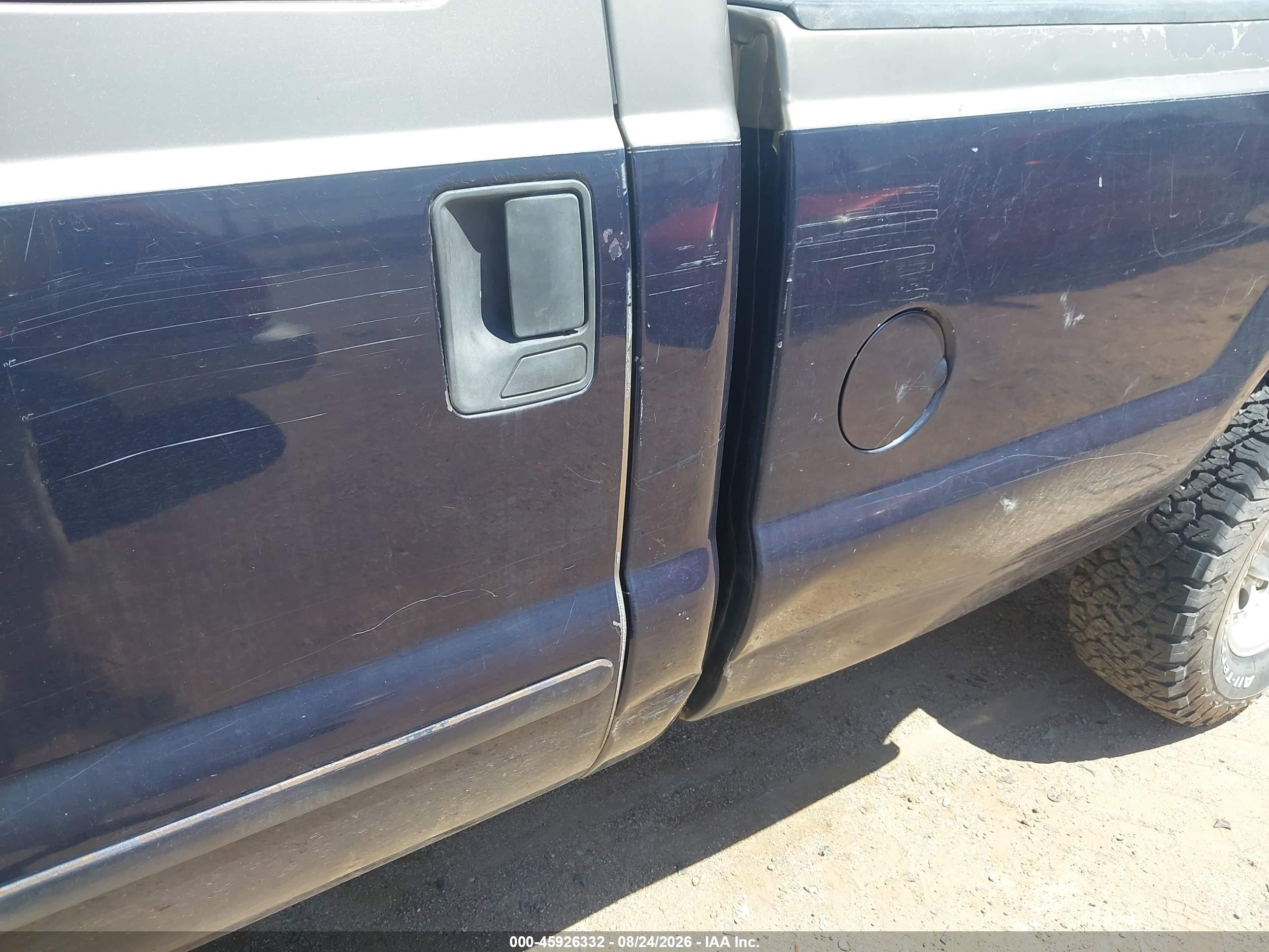 2003 Ford F-250 King Ranch/lariat/xl/xlt Dark Blue vin: 1FTNW20LX3ED19164
