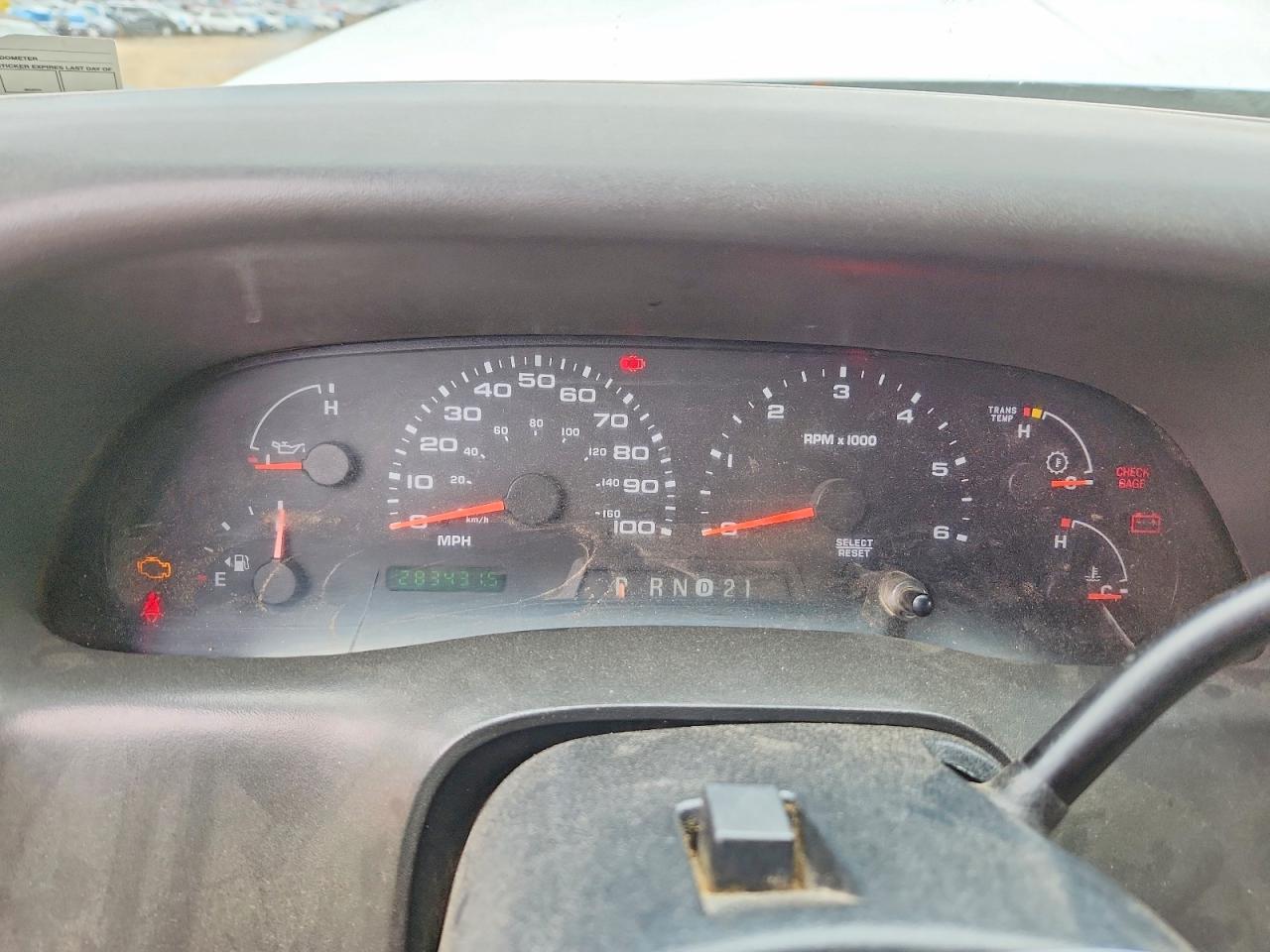 2004 Ford F250 Super Duty White vin: 1FTNW20LX4EE07004