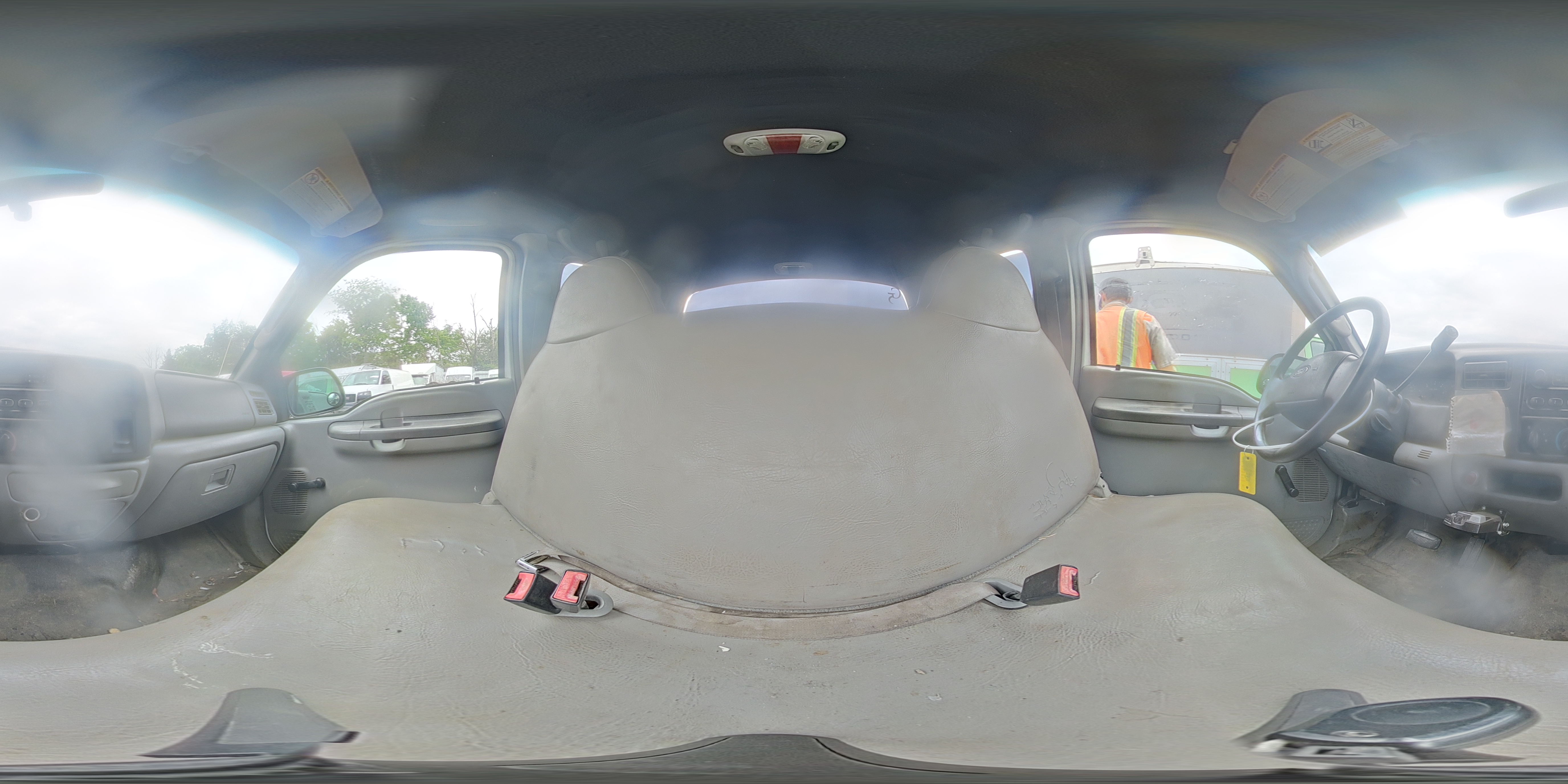 2004 Ford F250 Super Duty White vin: 1FTNW20LX4EE07004