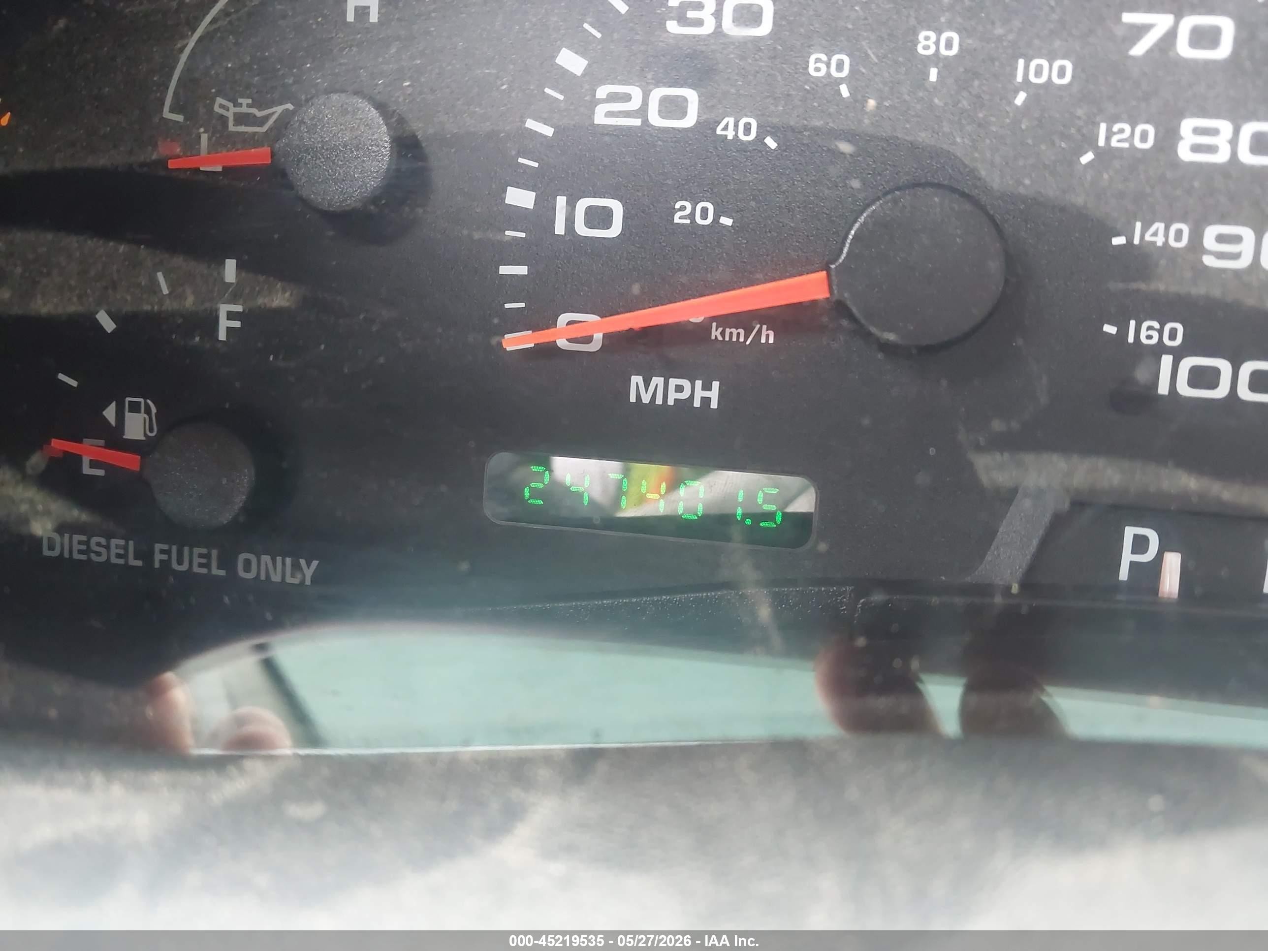 2003 Ford F-250 Lariat/xl/xlt Red vin: 1FTNW20P23EB51748