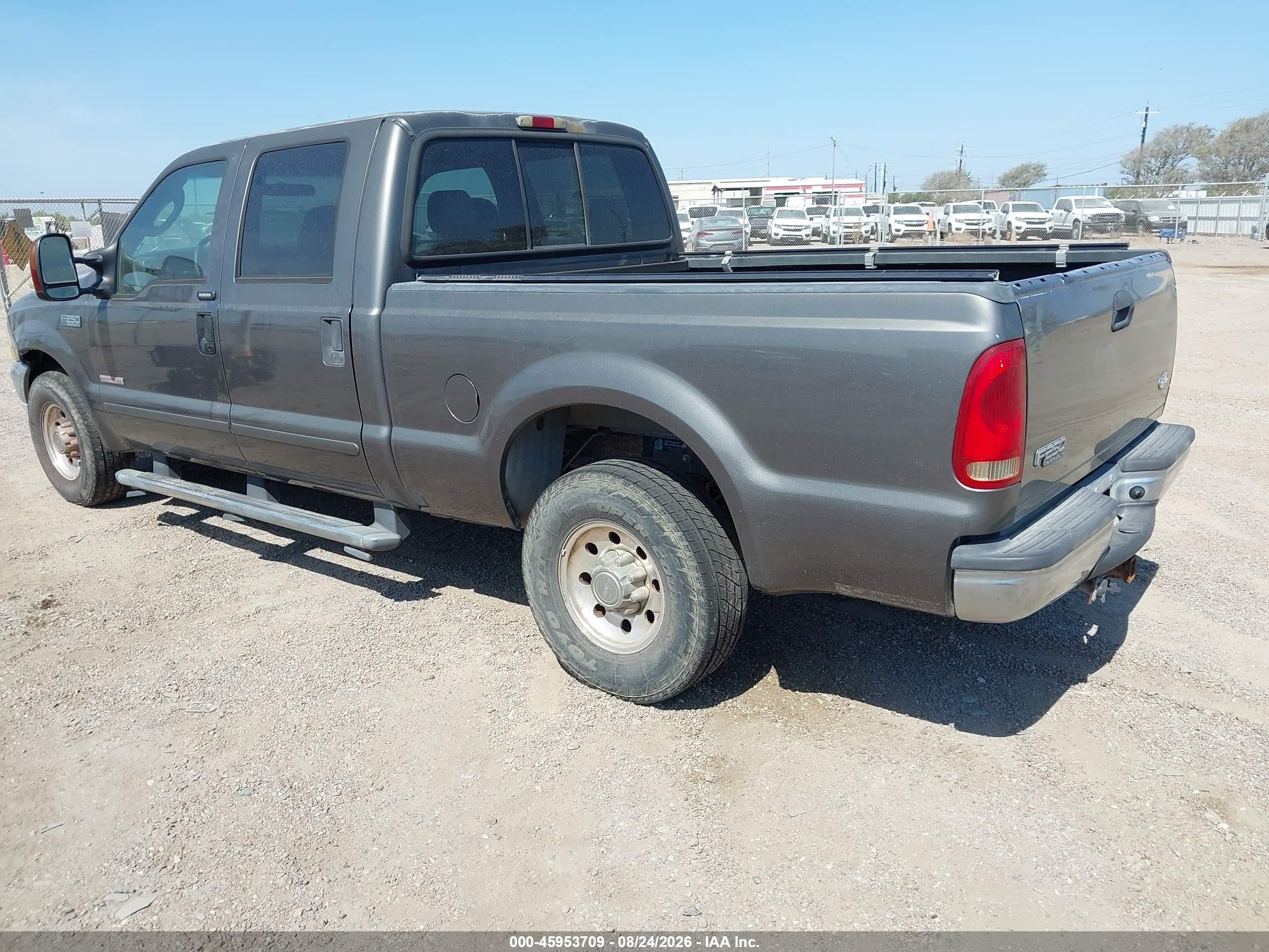 2004 Ford F-250 Lariat/xl/xlt Серый vin: 1FTNW20P24EA63283