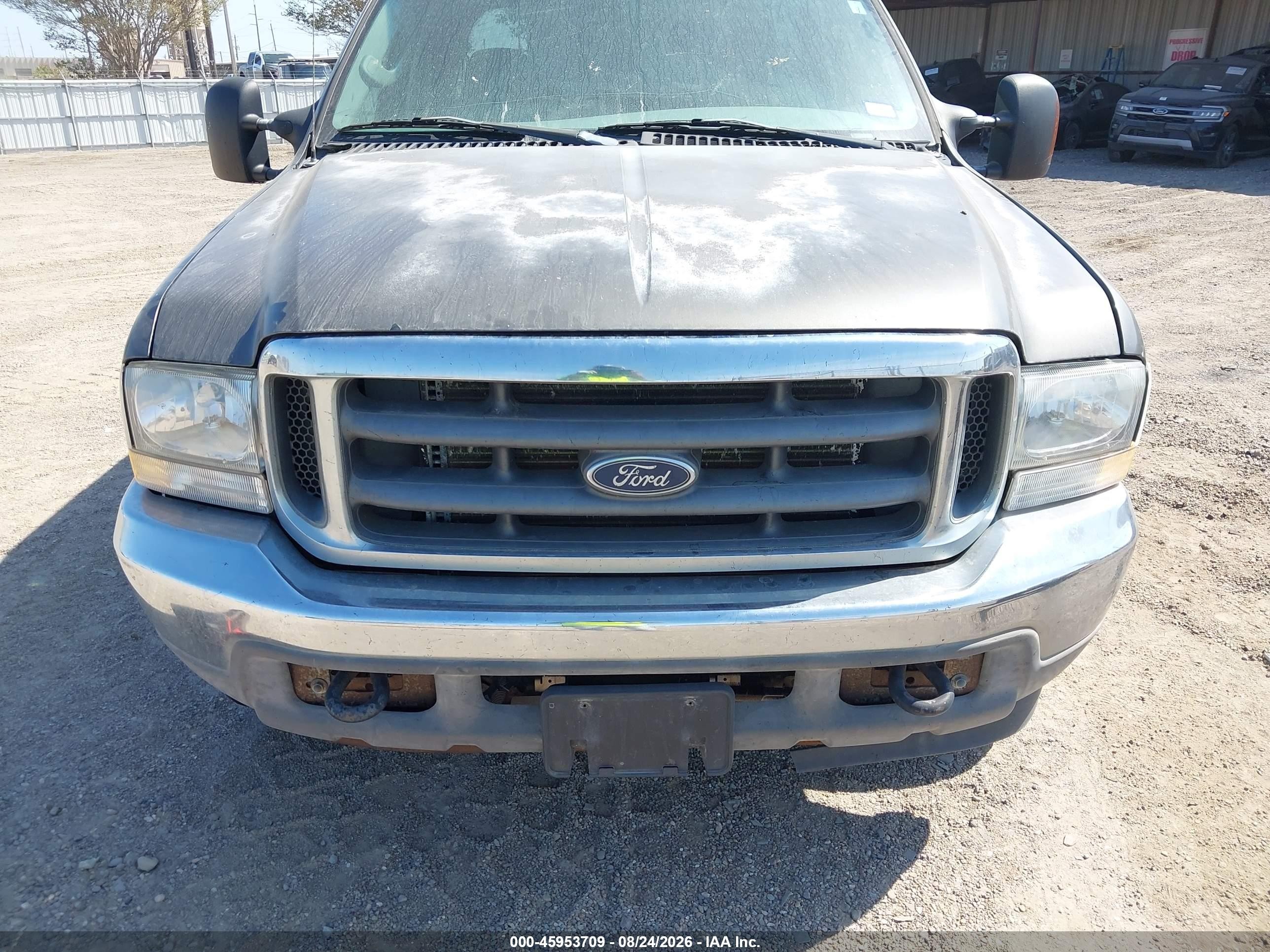 2004 Ford F-250 Lariat/xl/xlt Серый vin: 1FTNW20P24EA63283
