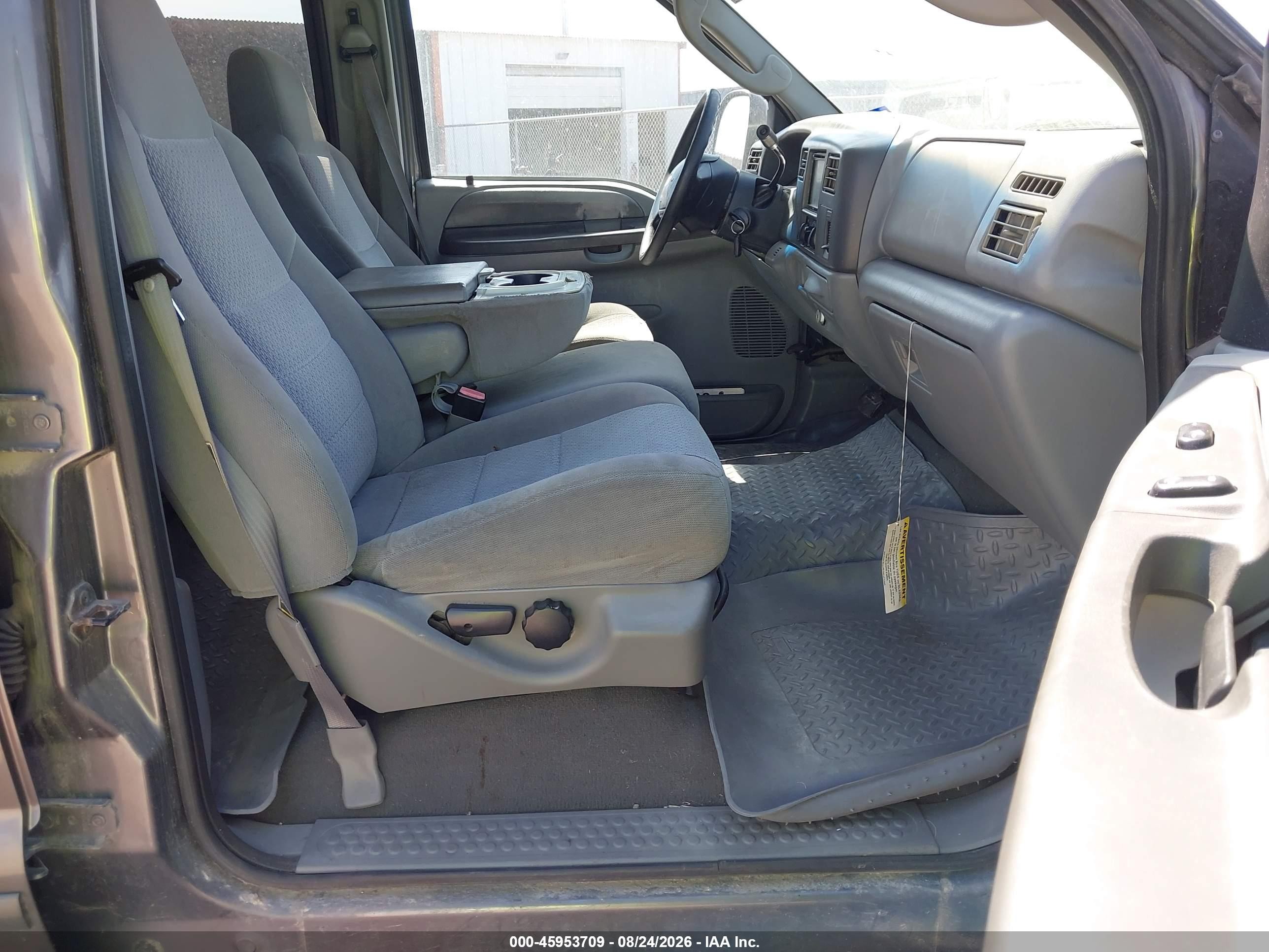 2004 Ford F-250 Lariat/xl/xlt Серый vin: 1FTNW20P24EA63283