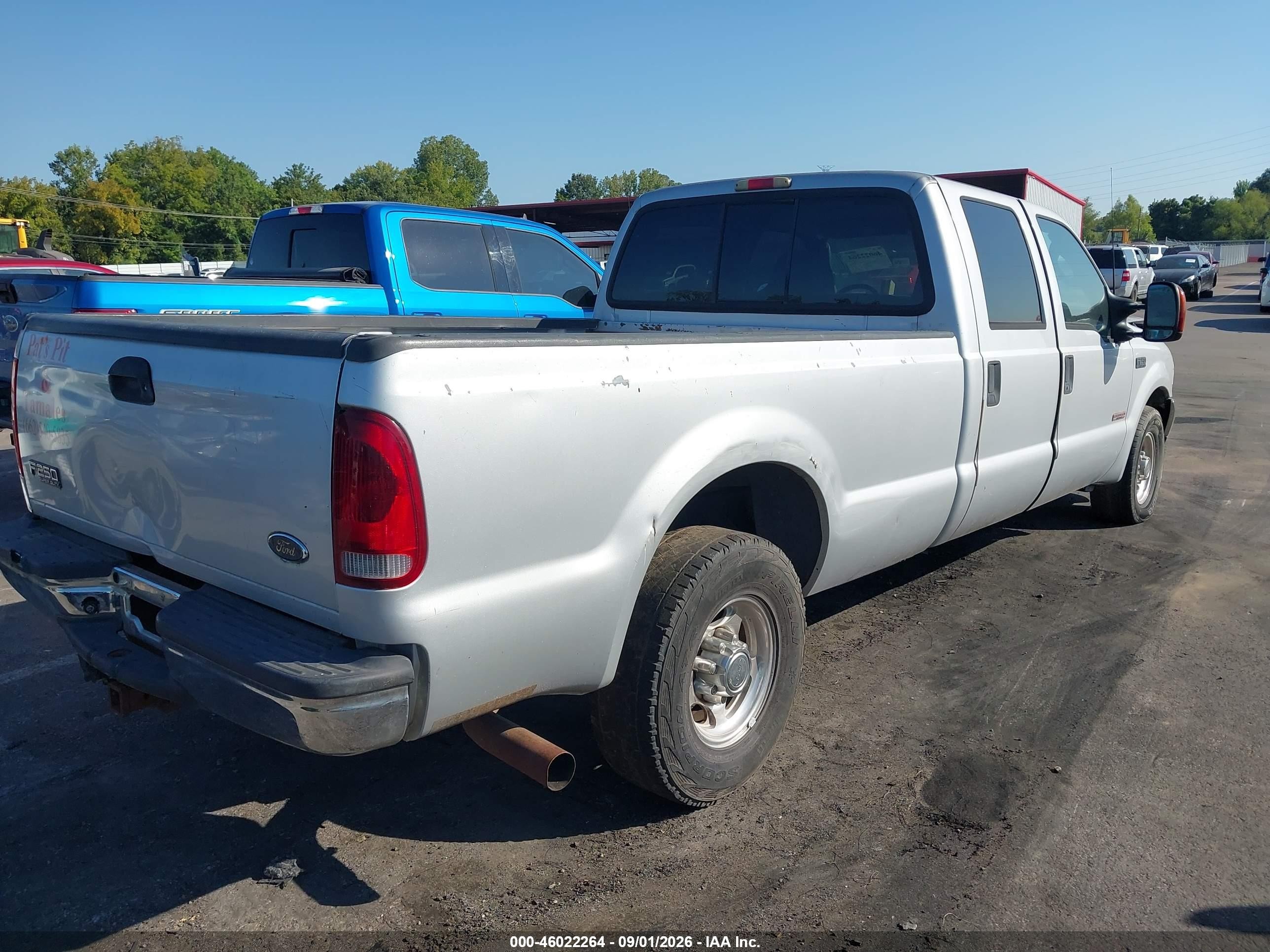 2003 Ford F-250 Lariat/xl/xlt Серый vin: 1FTNW20P33ED23883