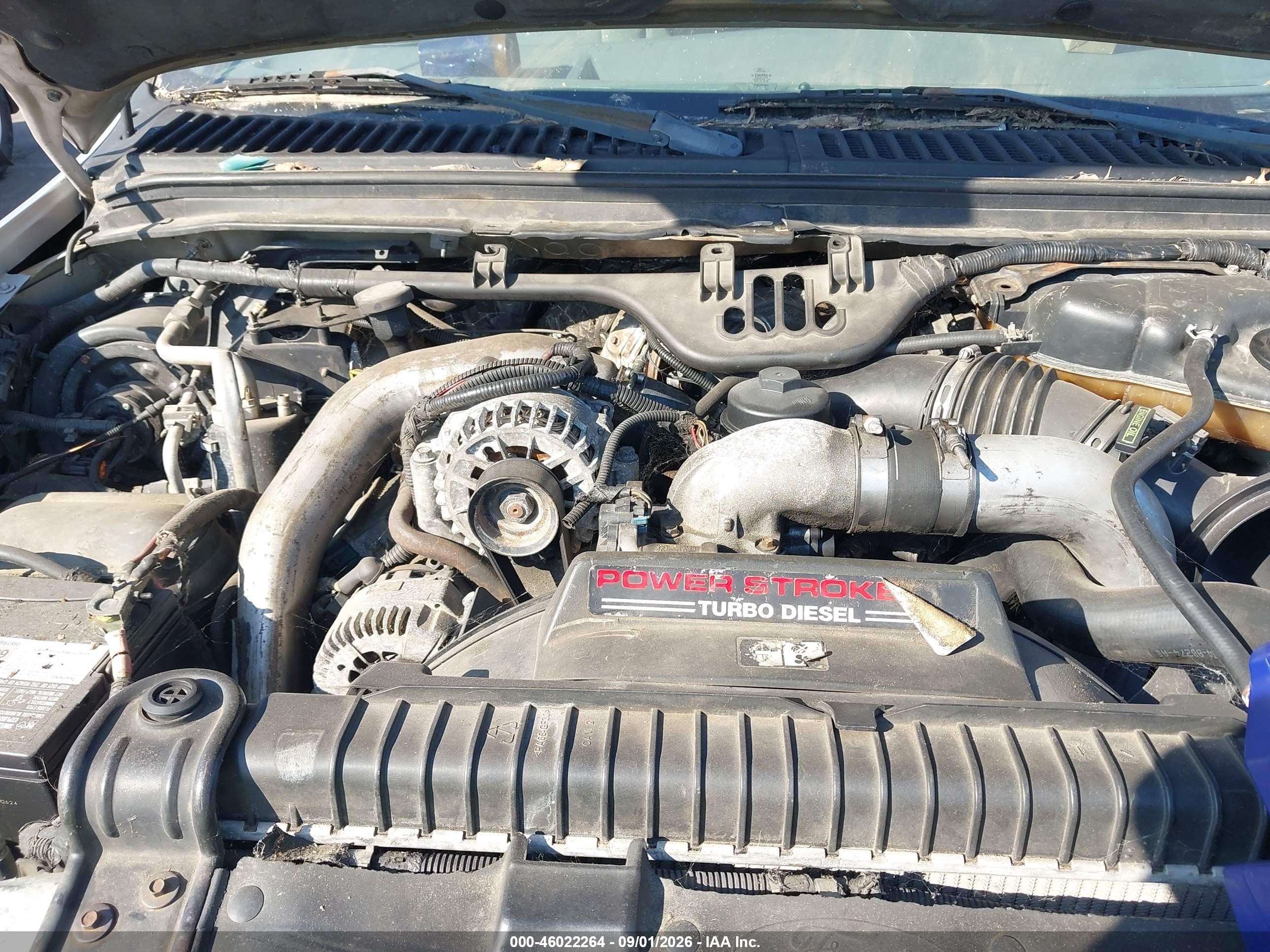 2003 Ford F-250 Lariat/xl/xlt Серый vin: 1FTNW20P33ED23883