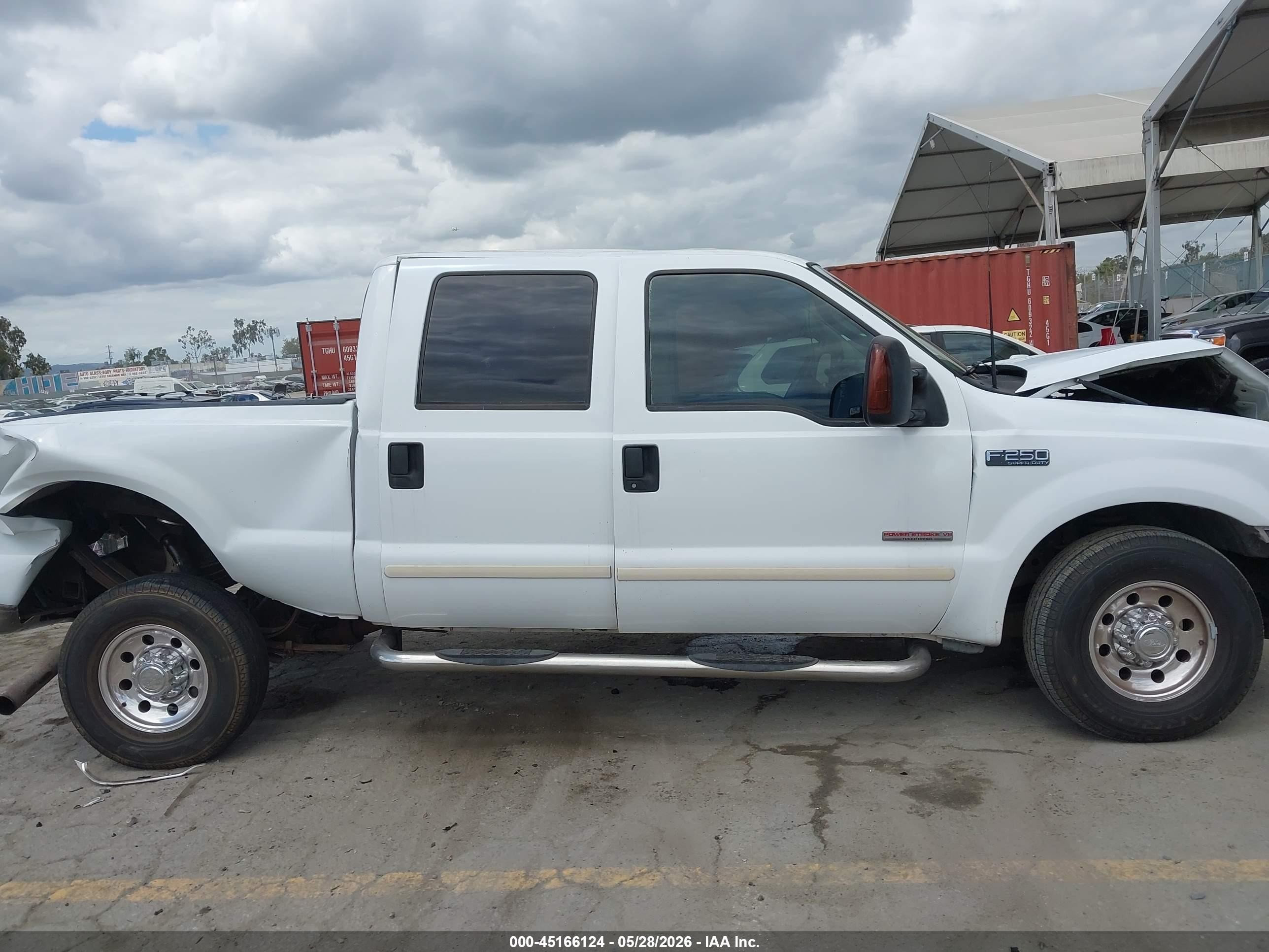 2003 Ford F-250 Lariat/xl/xlt White vin: 1FTNW20P53EC51553
