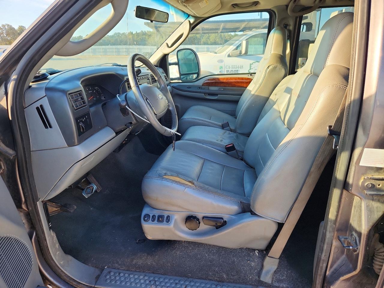 2004 Ford F250 Super Duty Угольный vin: 1FTNW20P54EB31396